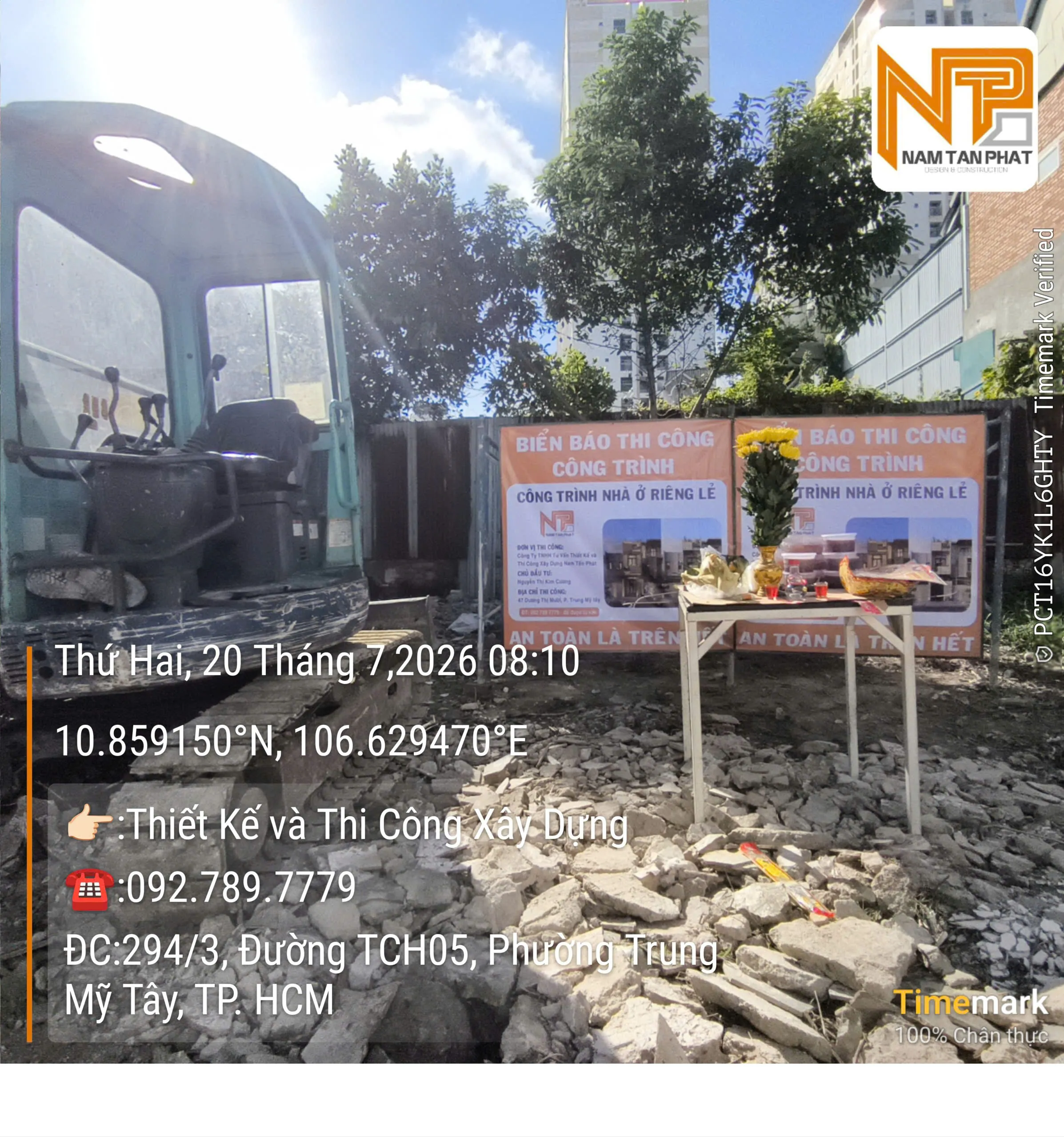 Hình ảnh công trình Kim Cương House 4m*12m - Ngoại Thất 5