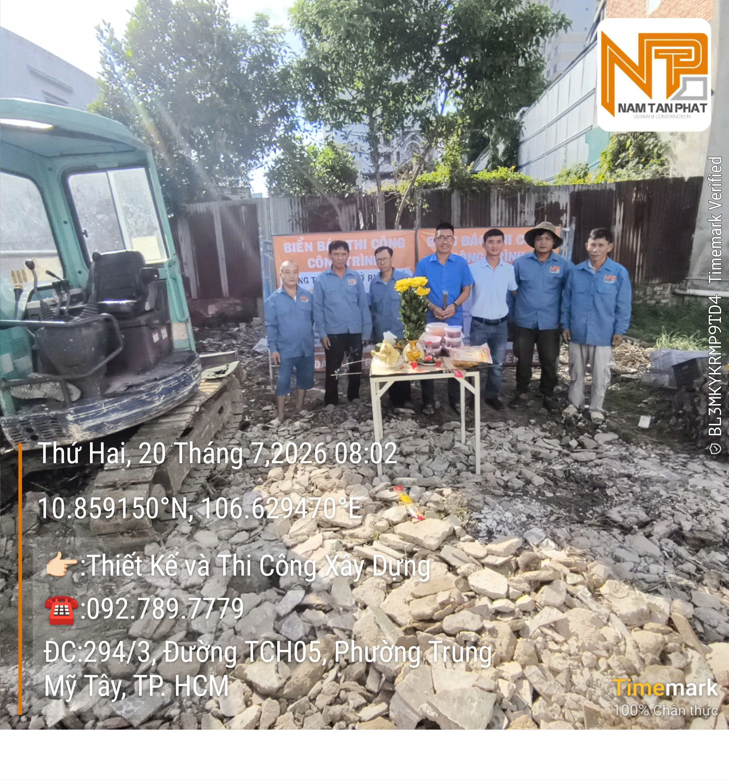 Hình ảnh công trình Kim Cương House 4m*12m - Ngoại Thất 6
