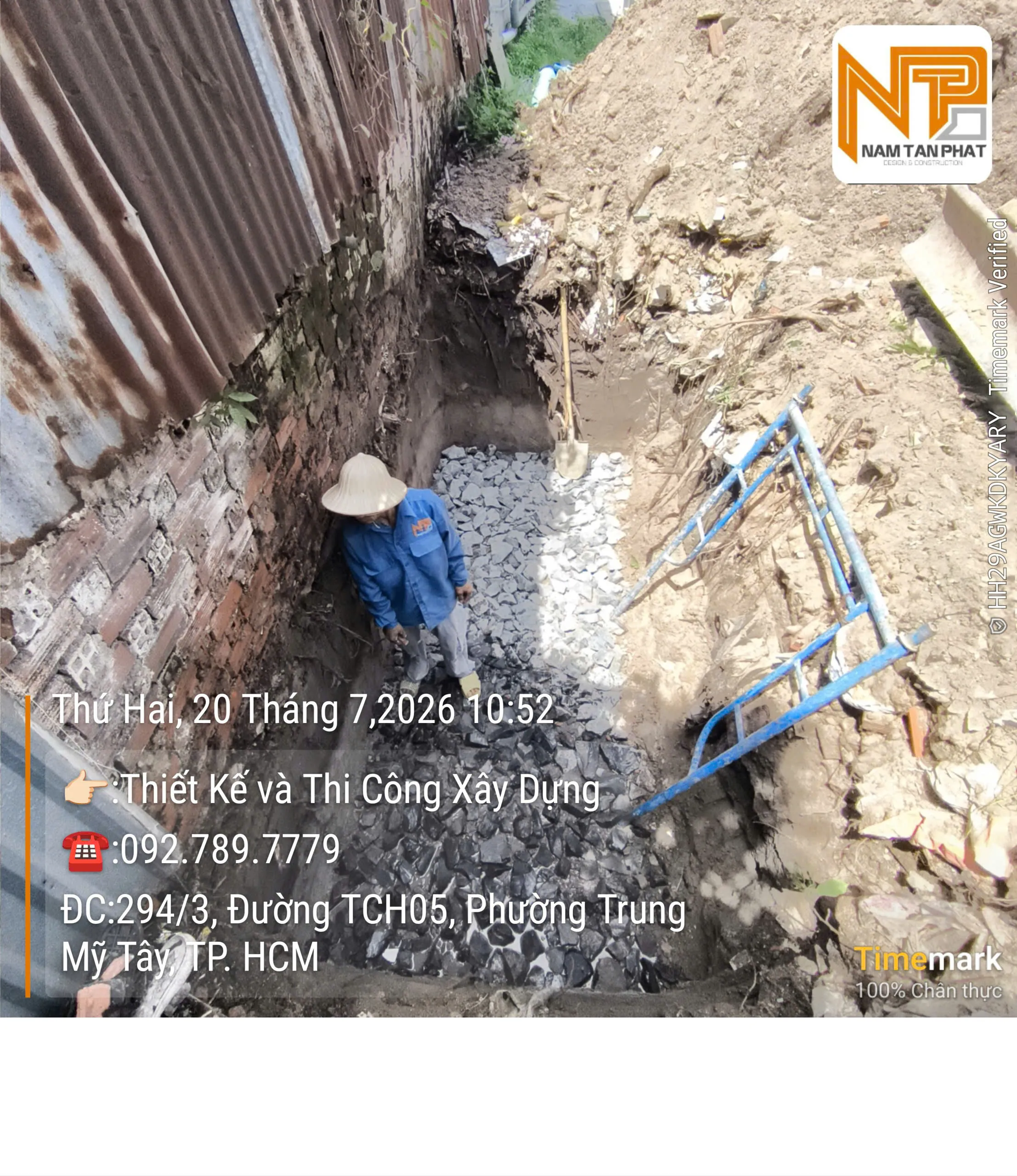 Hình ảnh công trình Kim Cương House 4m*12m - Ngoại Thất 7