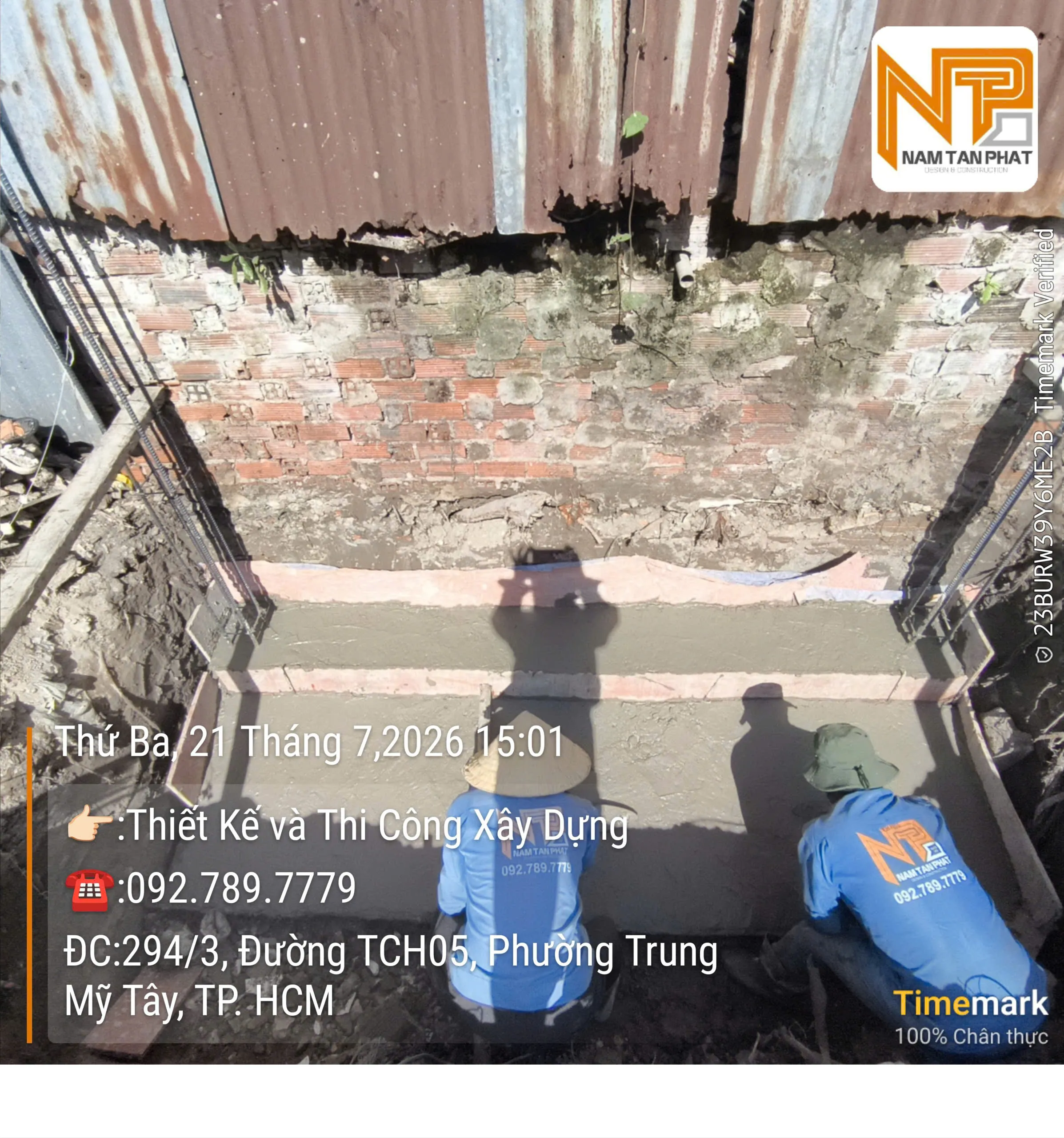 Hình ảnh công trình Kim Cương House 4m*12m - Ngoại Thất 8