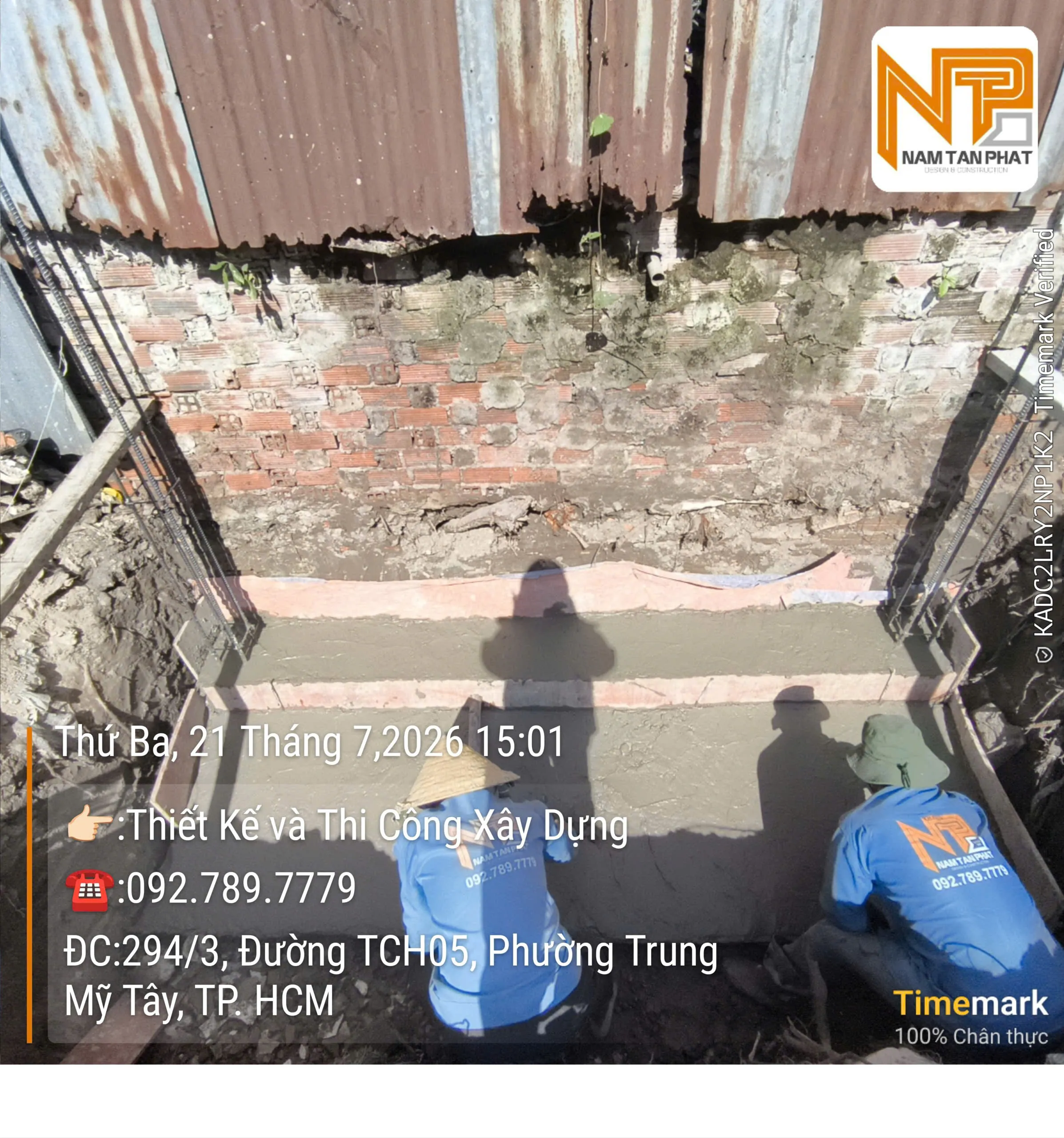 Hình ảnh công trình Kim Cương House 4m*12m - Ngoại Thất 9