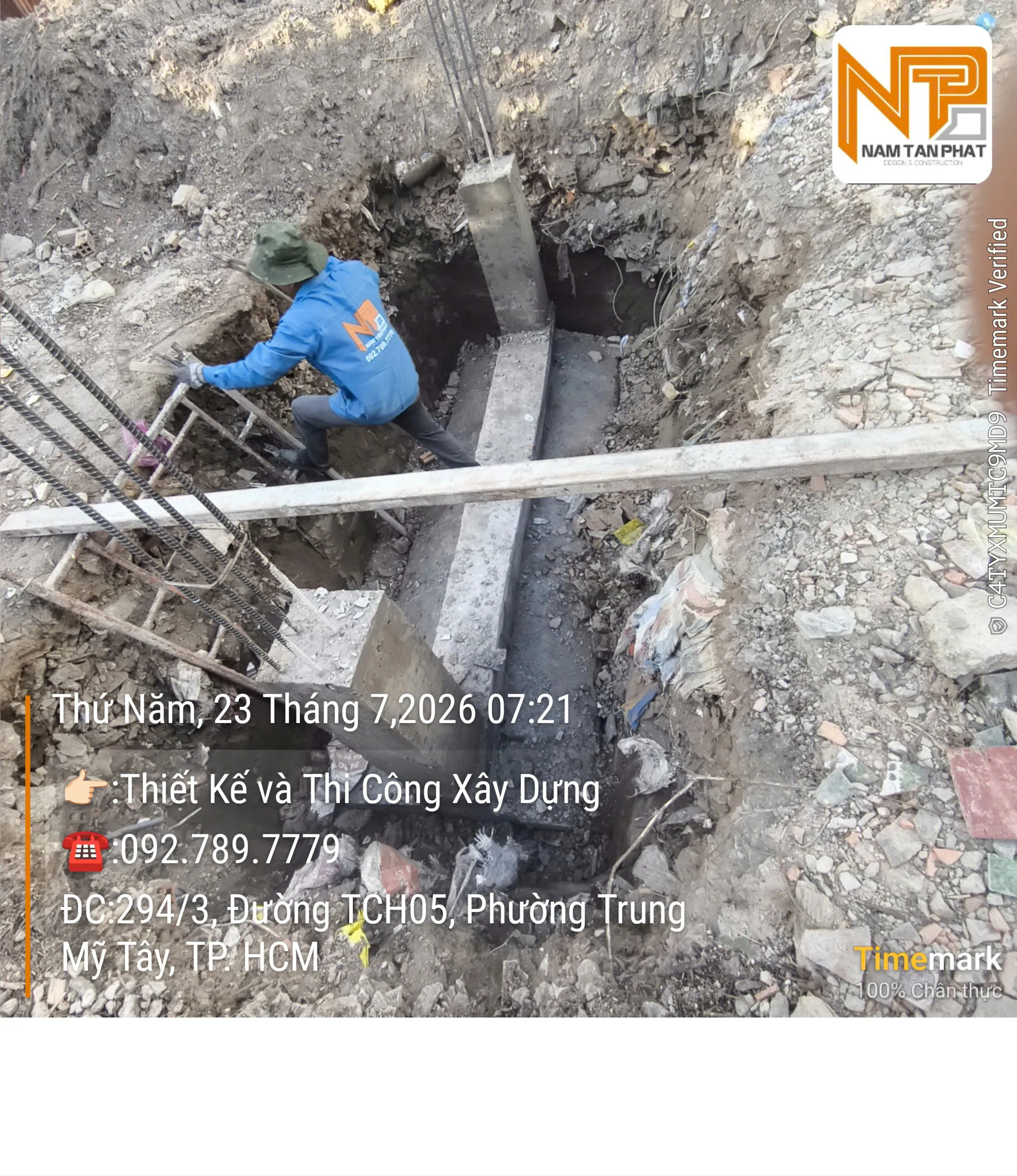 Hình ảnh công trình Kim Cương House 4m*12m - Ngoại Thất 11