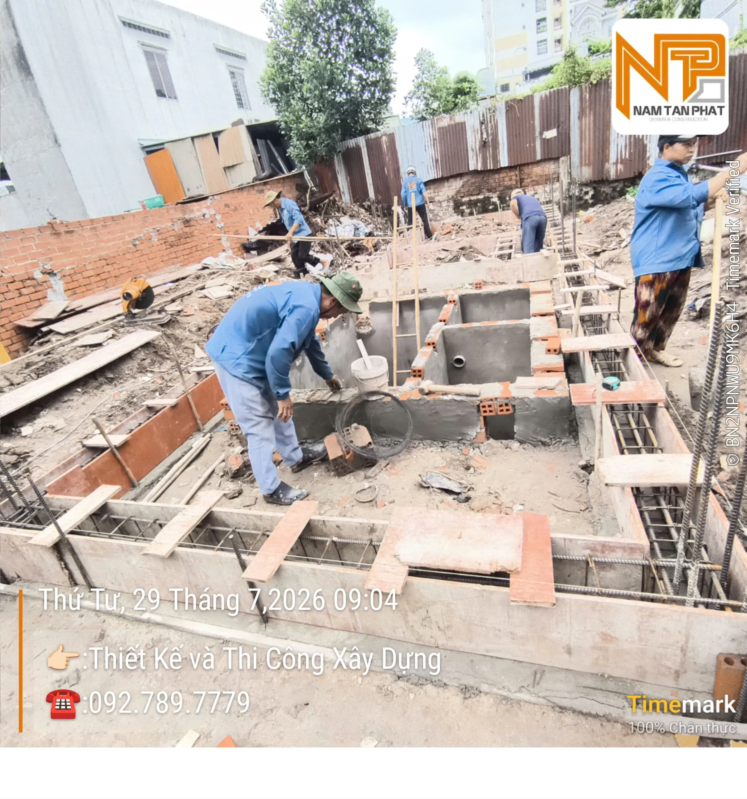 Hình ảnh công trình Kim Cương House 4m*12m - Ngoại Thất 16