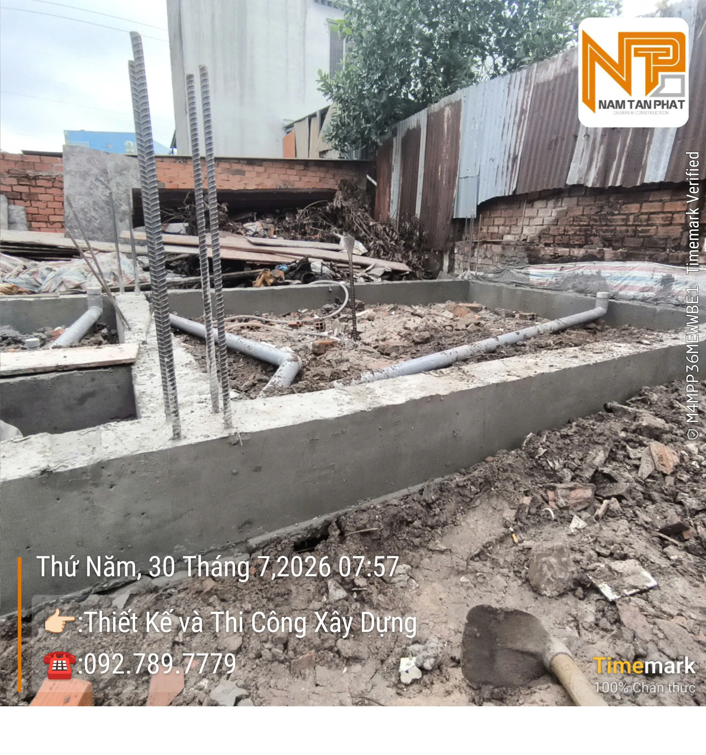 Hình ảnh công trình Kim Cương House 4m*12m - Ngoại Thất 17