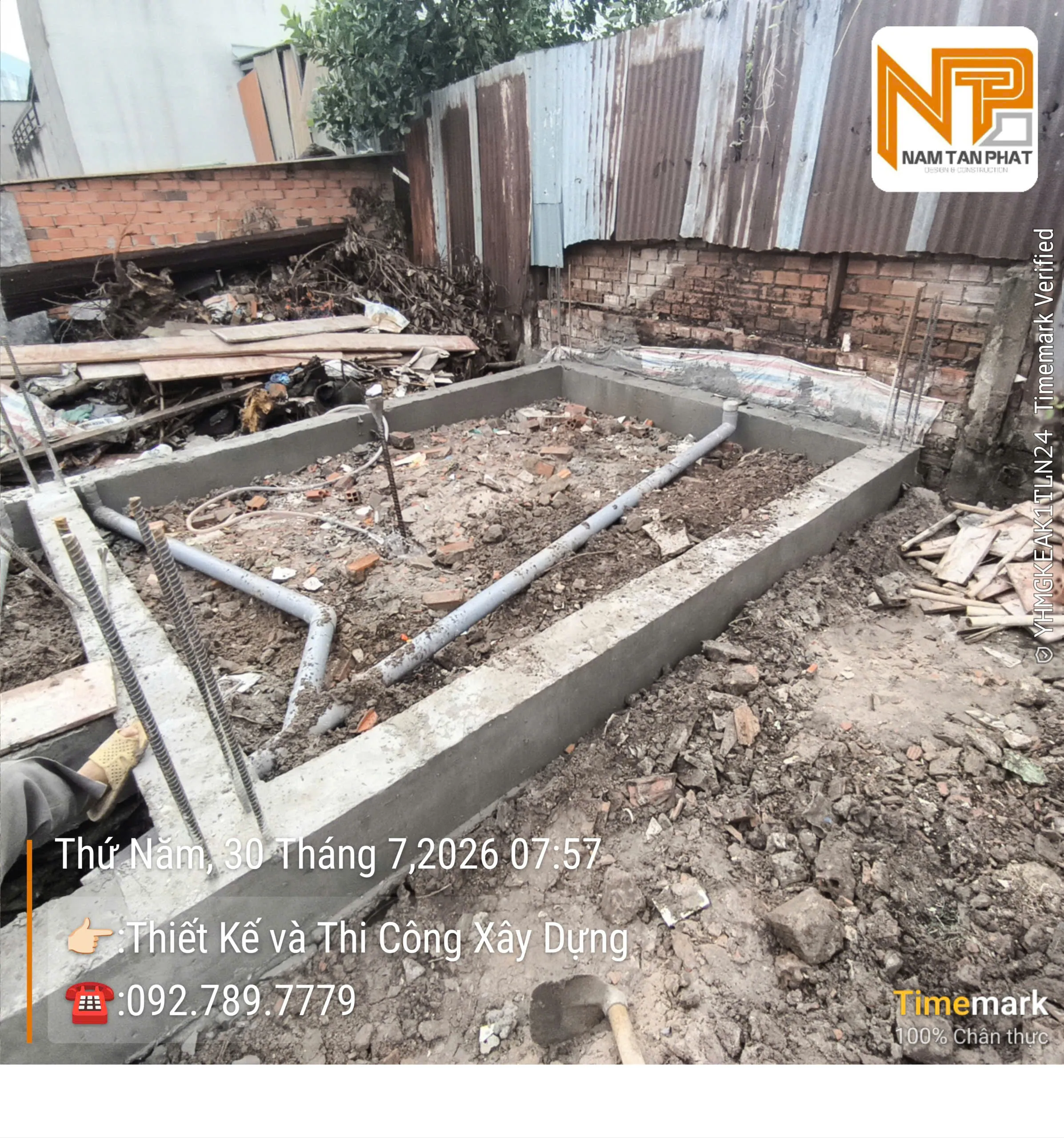 Hình ảnh công trình Kim Cương House 4m*12m - Ngoại Thất 18
