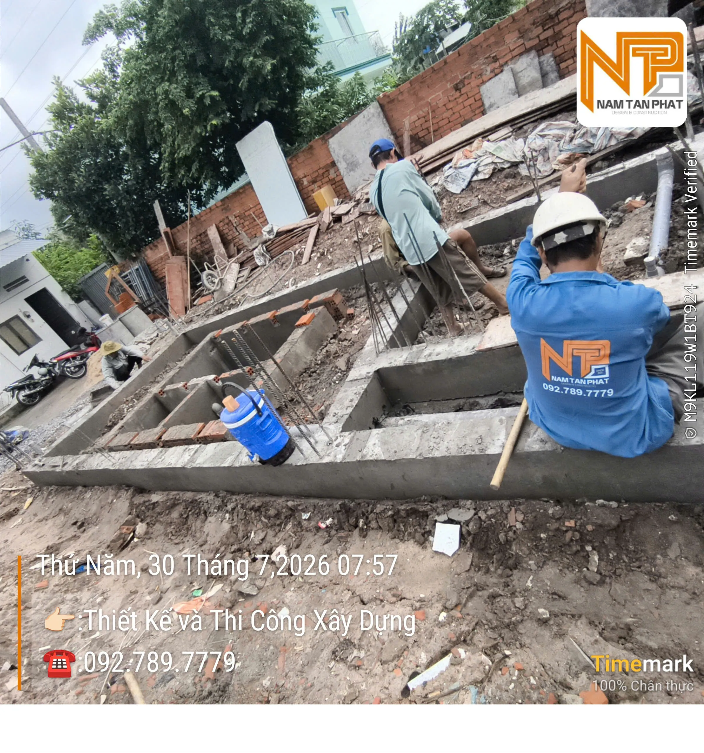 Hình ảnh công trình Kim Cương House 4m*12m - Ngoại Thất 19