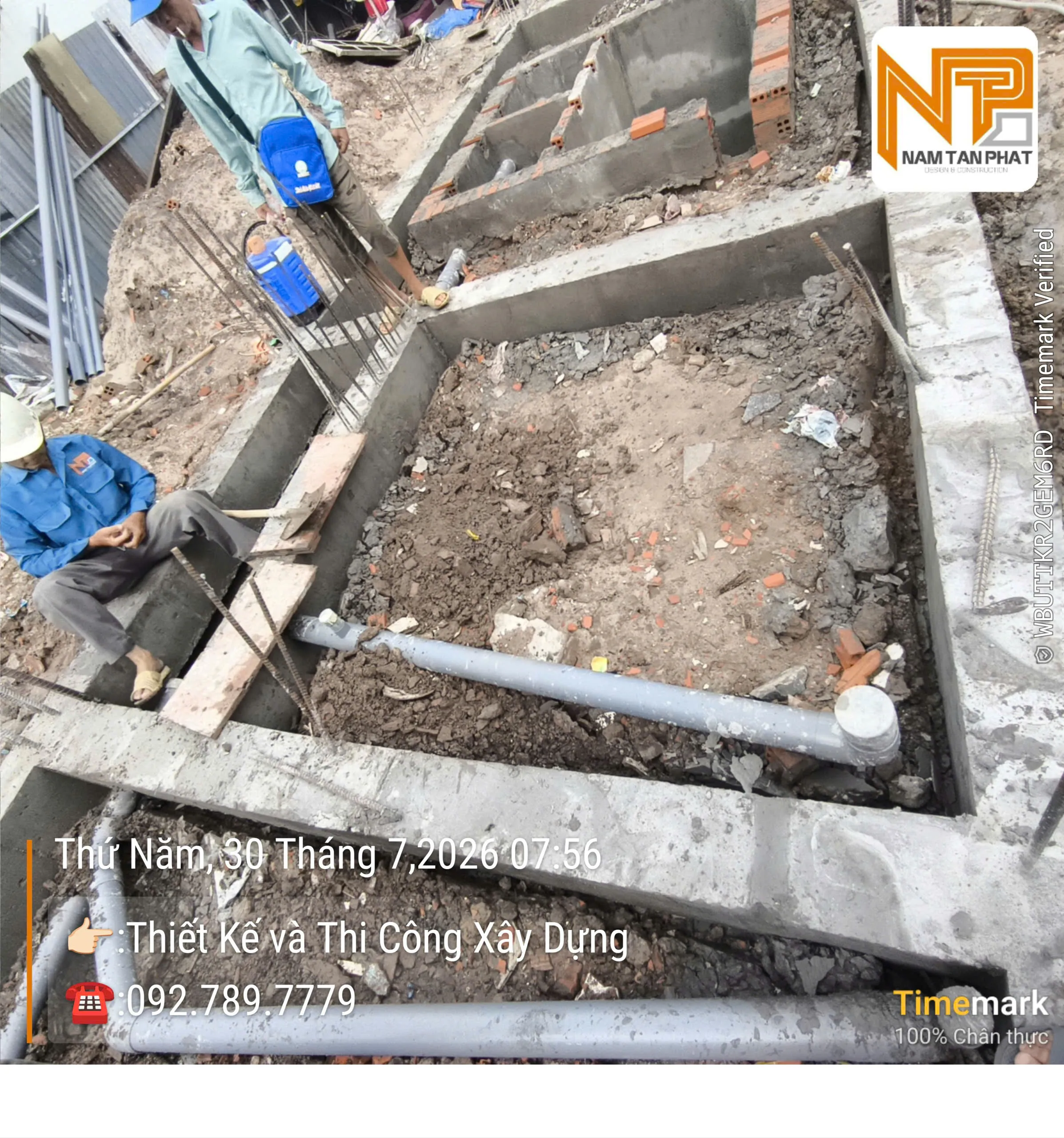 Hình ảnh công trình Kim Cương House 4m*12m - Ngoại Thất 21