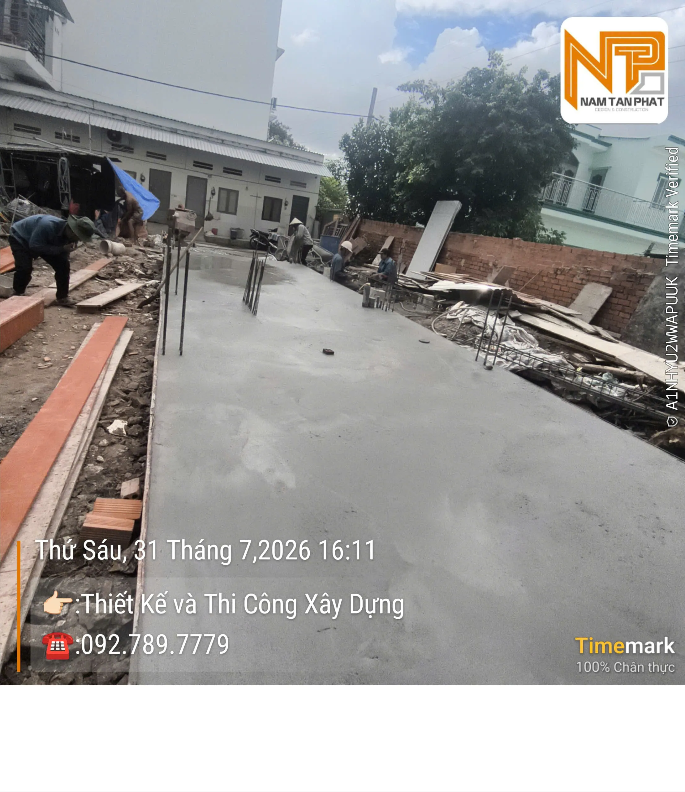 Hình ảnh công trình Kim Cương House 4m*12m - Ngoại Thất 28