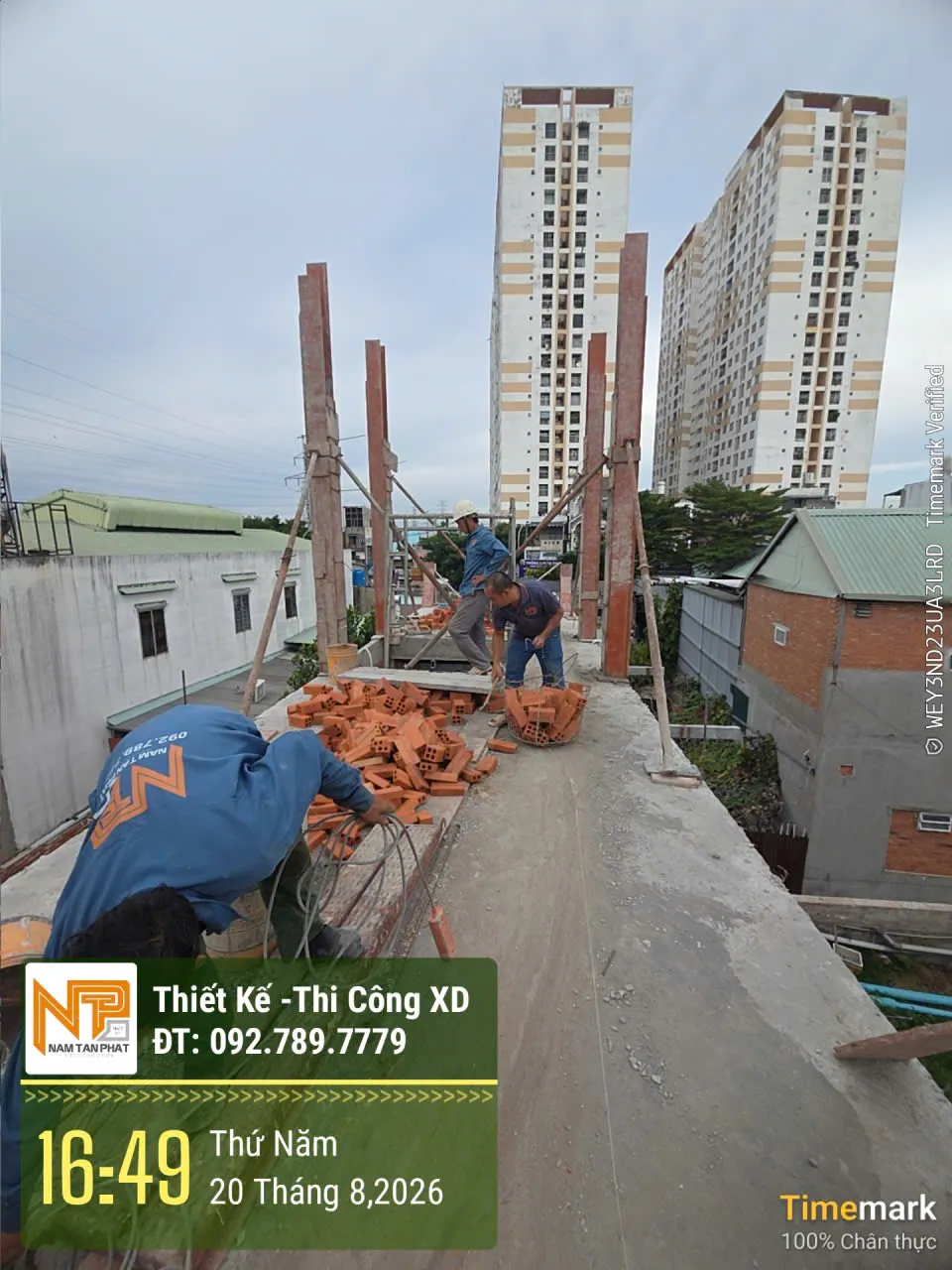 Hình ảnh công trình Kim Cương House 4m*12m - Ngoại Thất 43