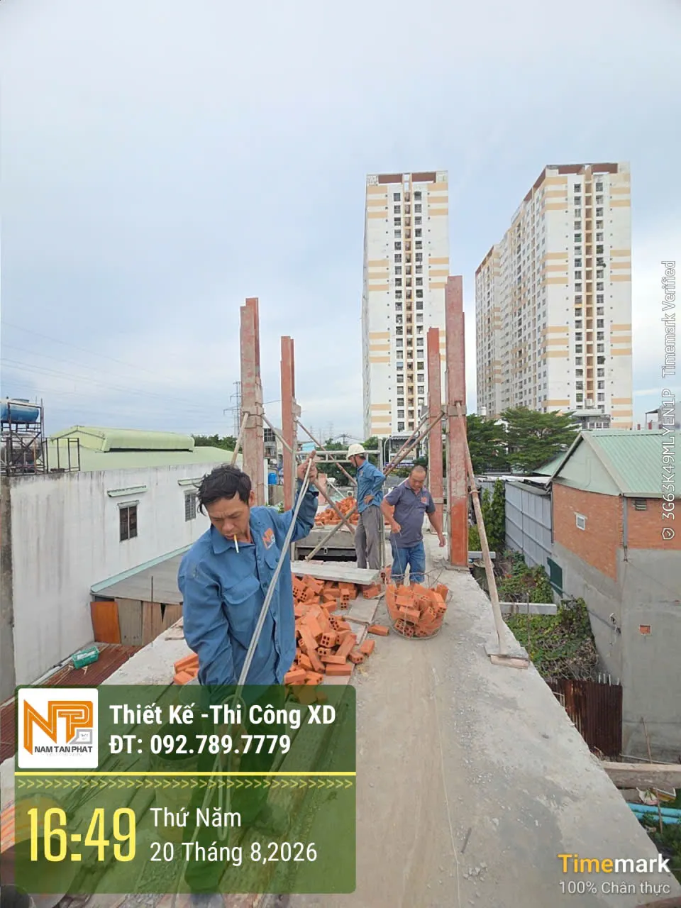 Hình ảnh công trình Kim Cương House 4m*12m - Ngoại Thất 44