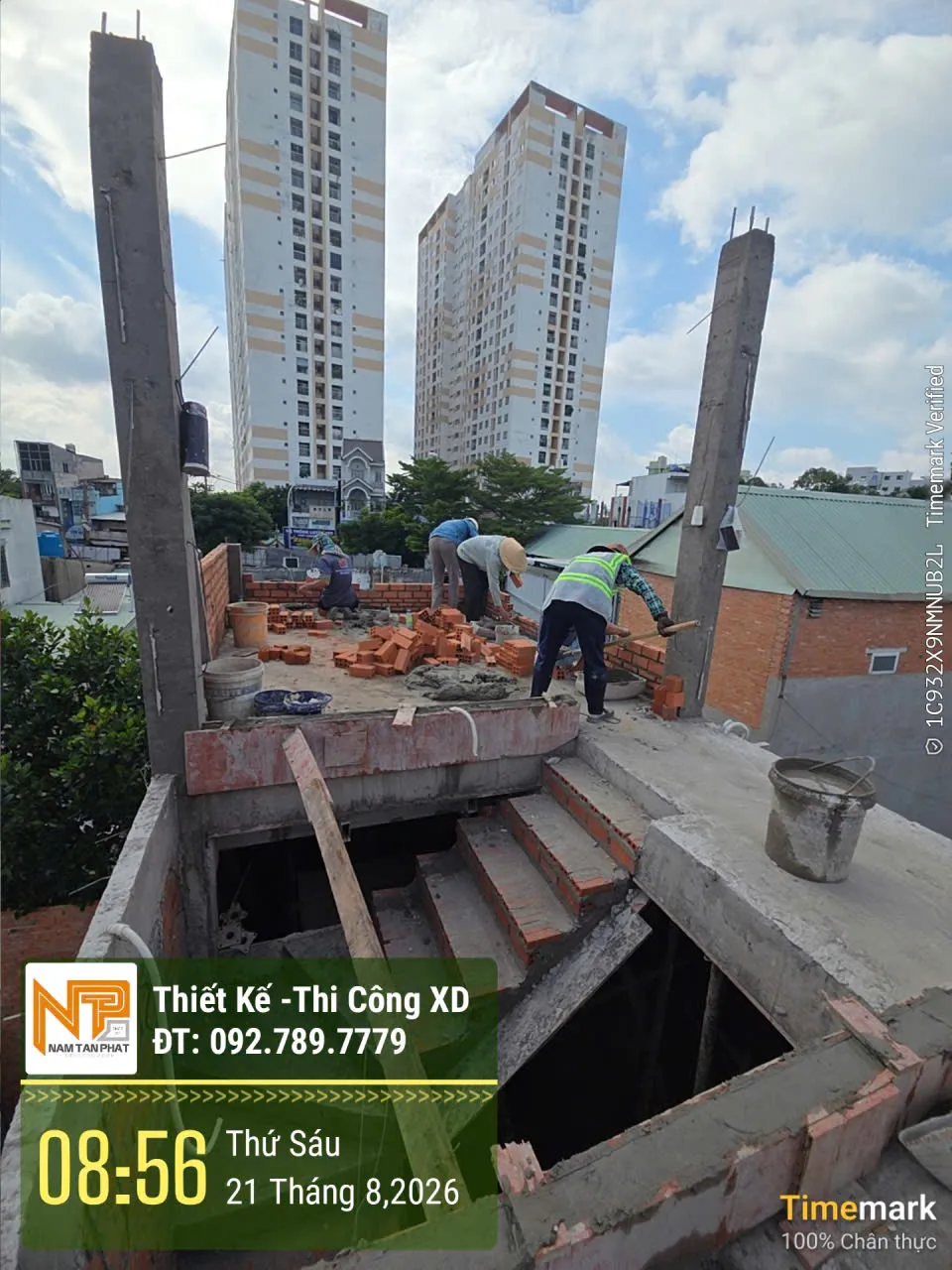 Hình ảnh công trình Kim Cương House 4m*12m - Ngoại Thất 45
