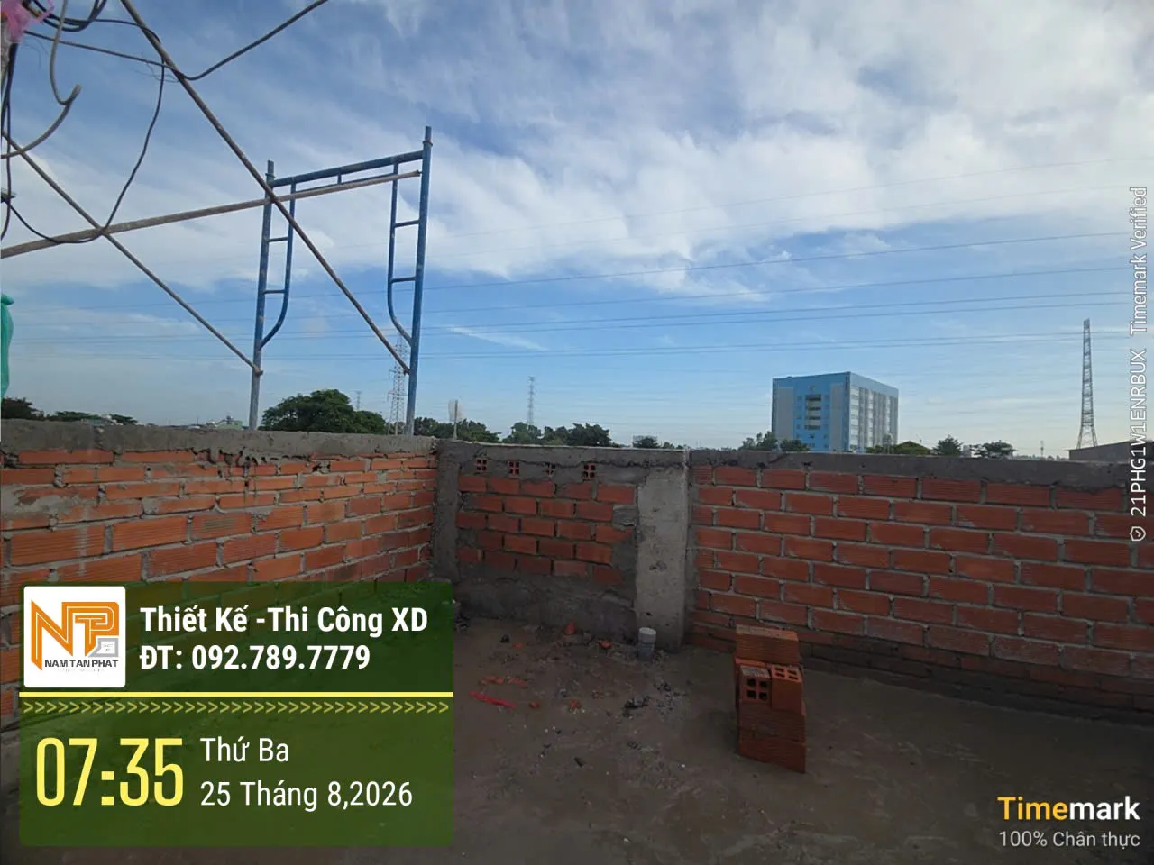 Hình ảnh công trình Kim Cương House 4m*12m - Ngoại Thất 48