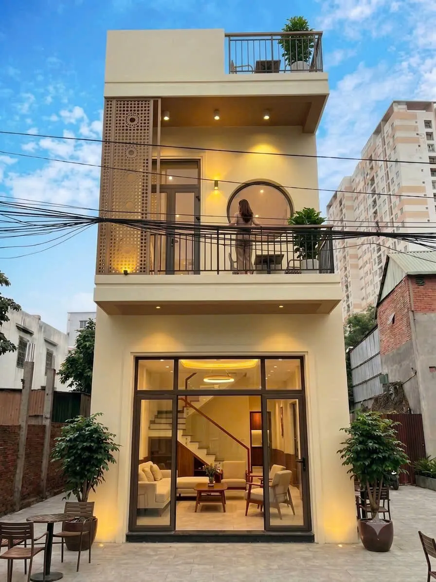 Hình ảnh công trình Kim Cương House 4m*12m - Ngoại Thất 84