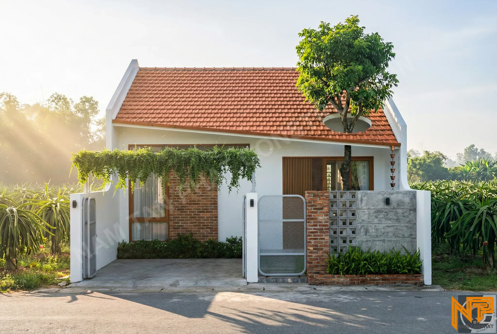 Hình ảnh công trình Không Gian Đẹp 8*10m - Ngoại Thất 1