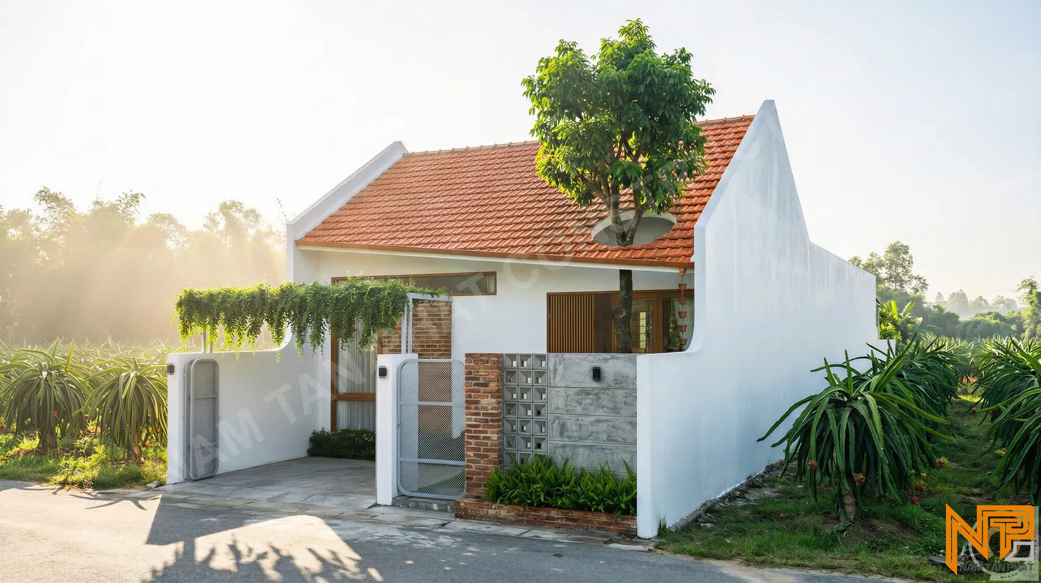 Hình ảnh công trình Không Gian Đẹp 8*10m - Ngoại Thất 2