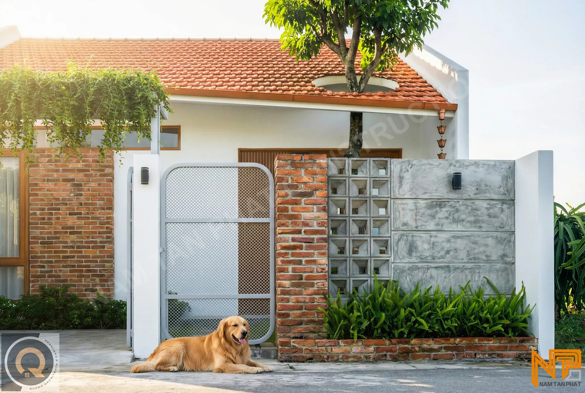 Hình ảnh công trình Không Gian Đẹp 8*10m - Ngoại Thất 6