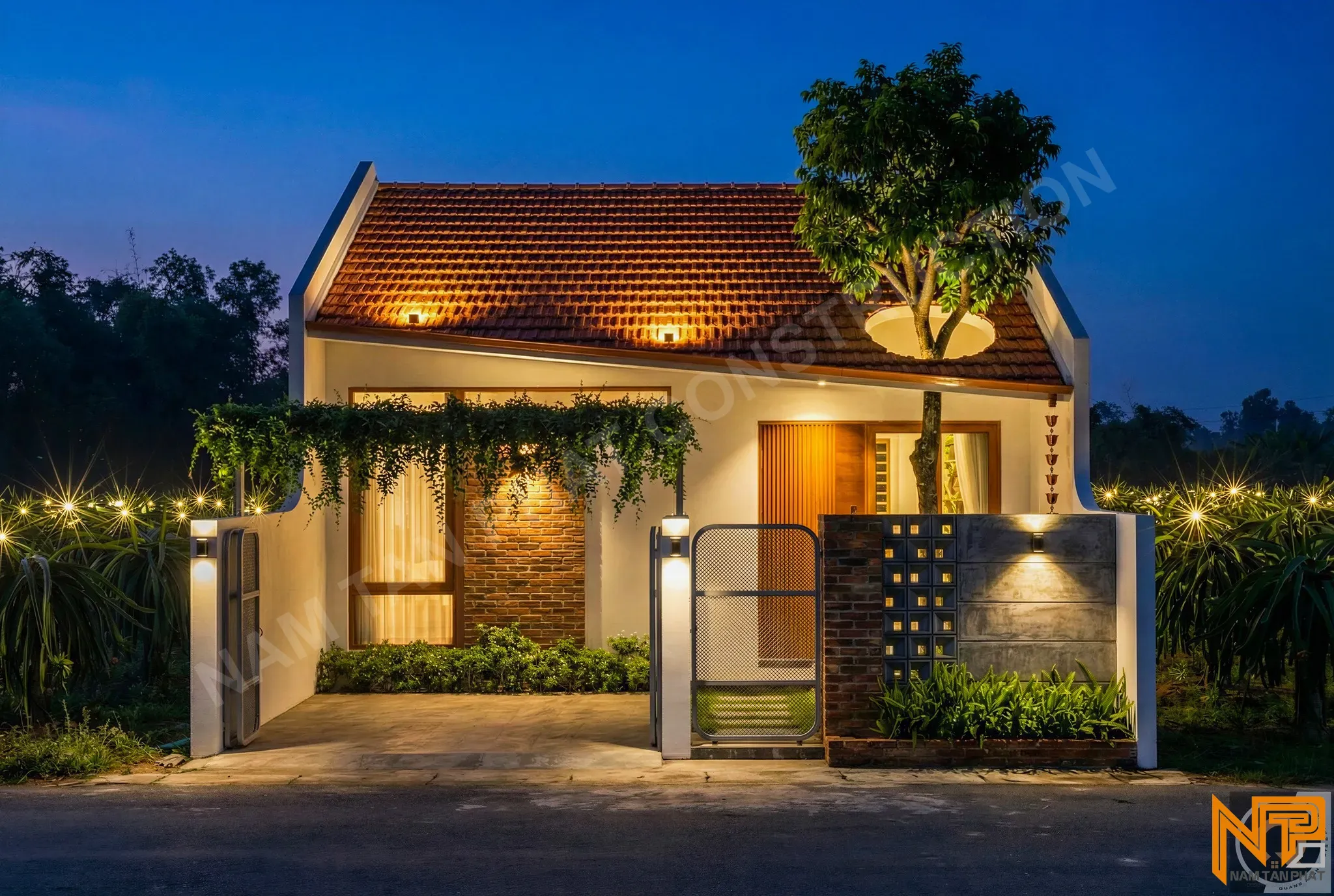 Hình ảnh công trình Không Gian Đẹp 8*10m - Ngoại Thất 7