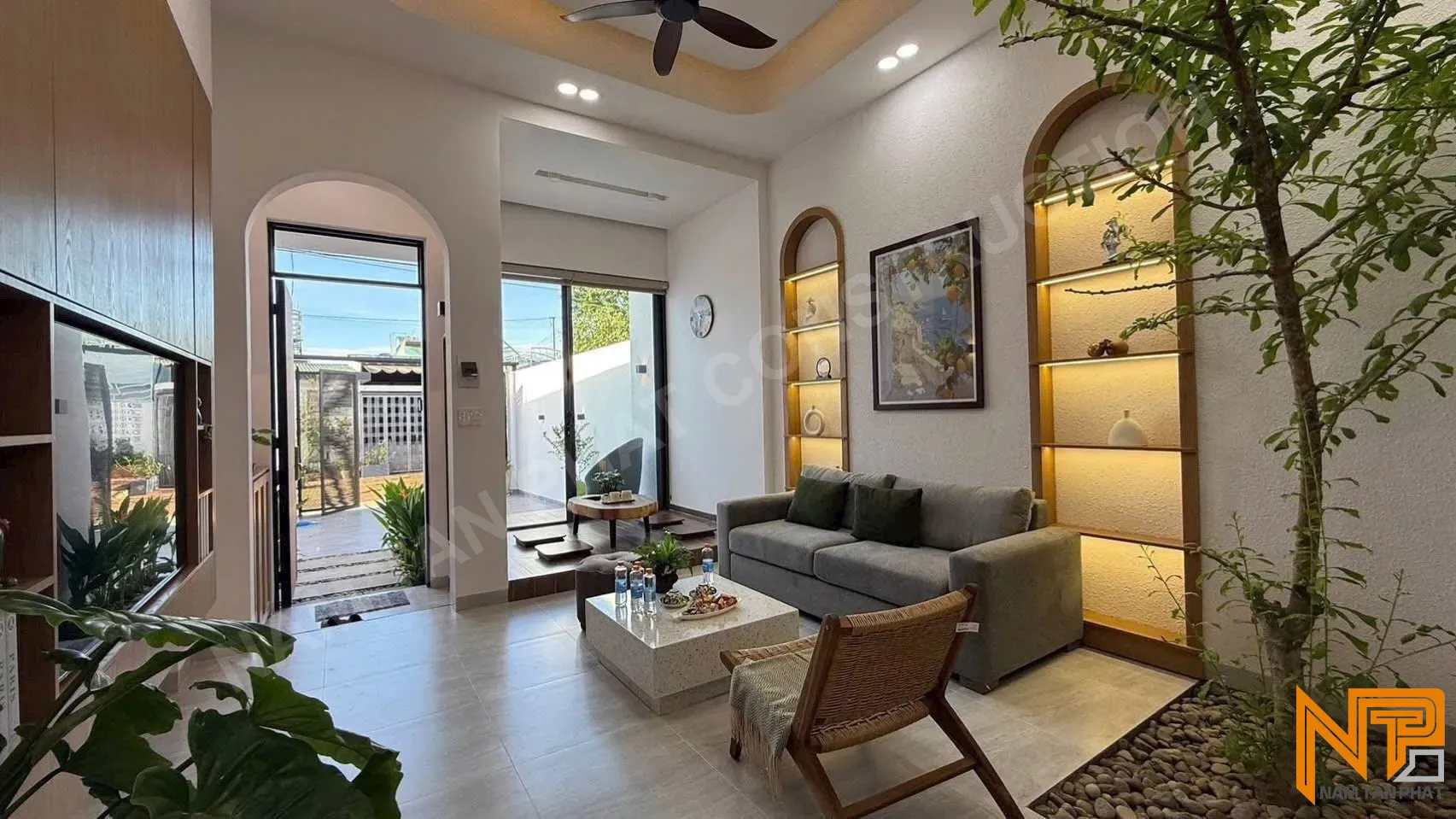 Hình ảnh công trình Không Gian Đẹp 4*15m - Ngoại Thất 3