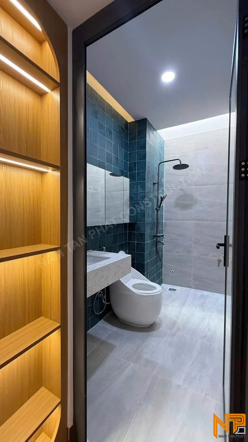 Hình ảnh công trình Không Gian Đẹp 4*15m - Ngoại Thất 9