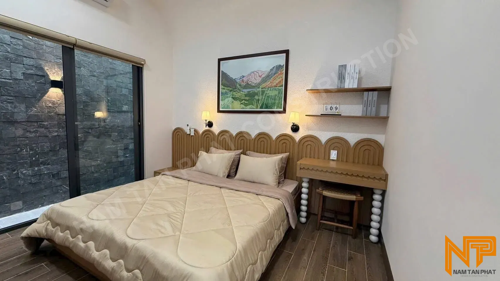 Hình ảnh công trình Không Gian Đẹp 4*15m - Ngoại Thất 10