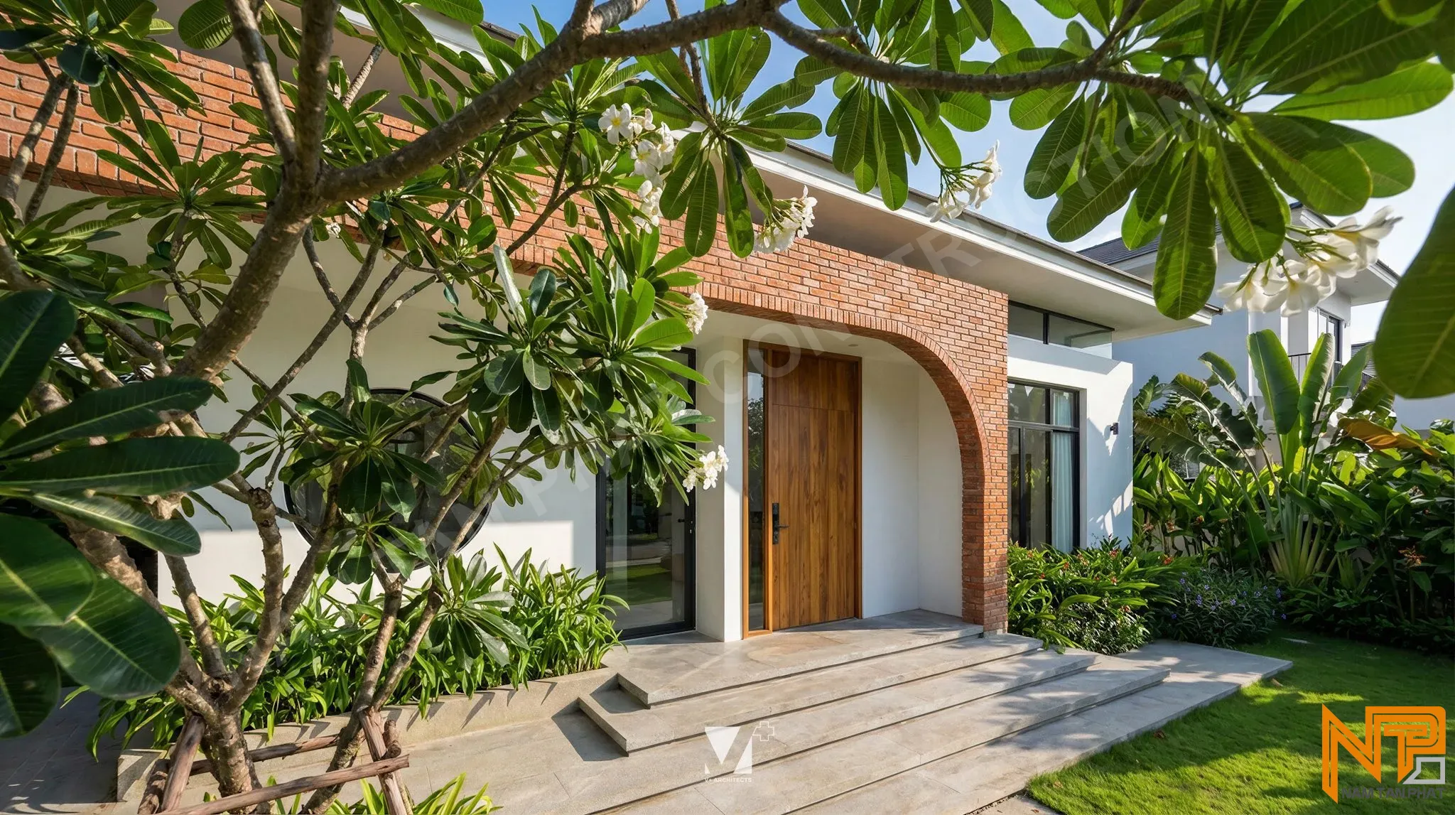 Hình ảnh công trình Không Gian Đẹp 8*10m - Ngoại Thất 1