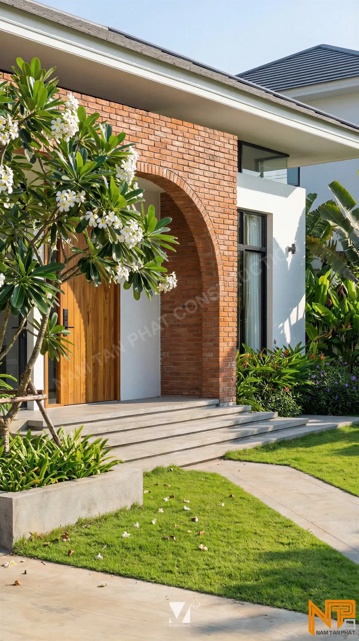 Hình ảnh công trình Không Gian Đẹp 8*10m - Ngoại Thất 6