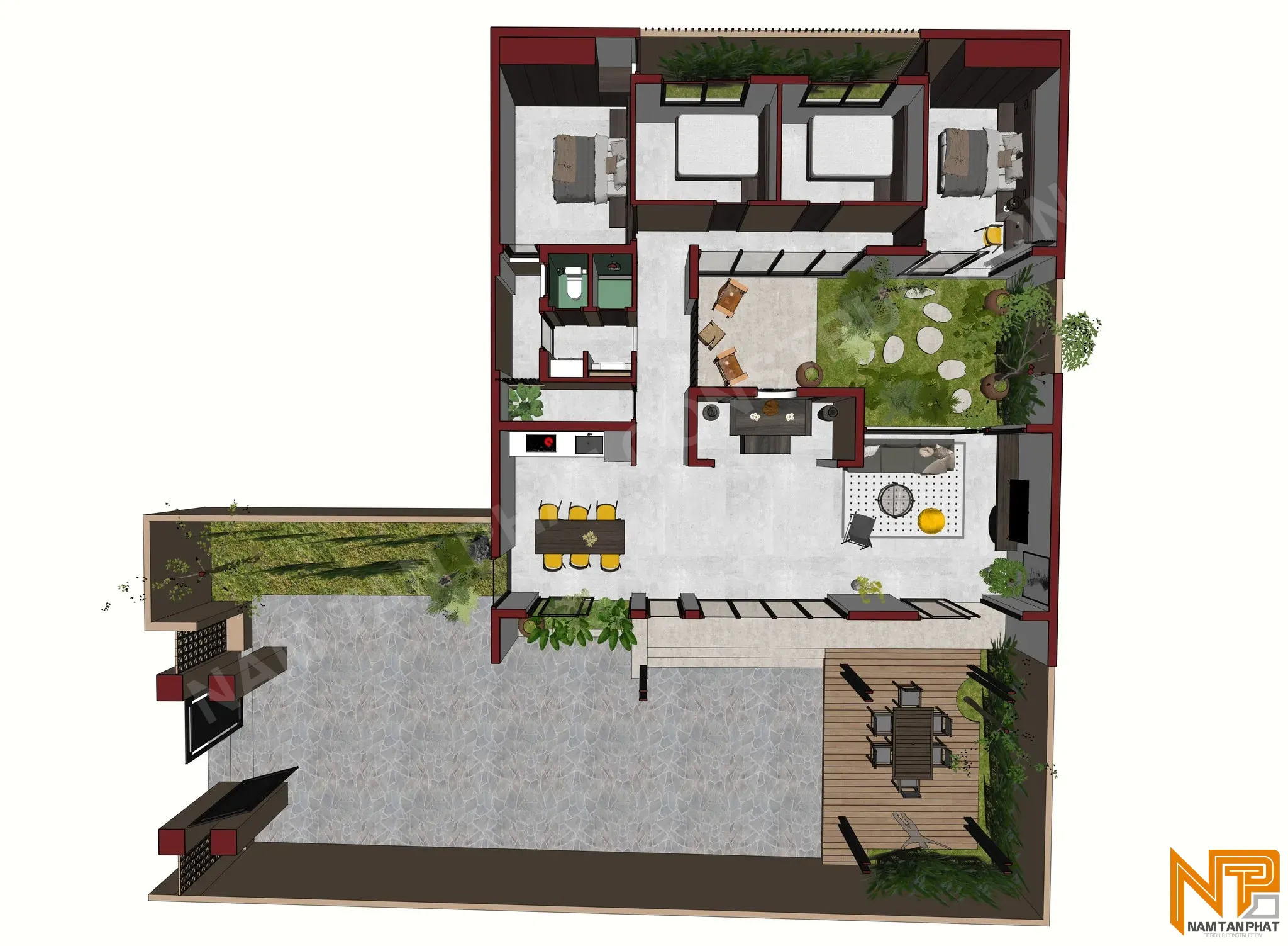 Hình ảnh công trình Không Gian Đẹp (mm2) - Ngoại Thất 10