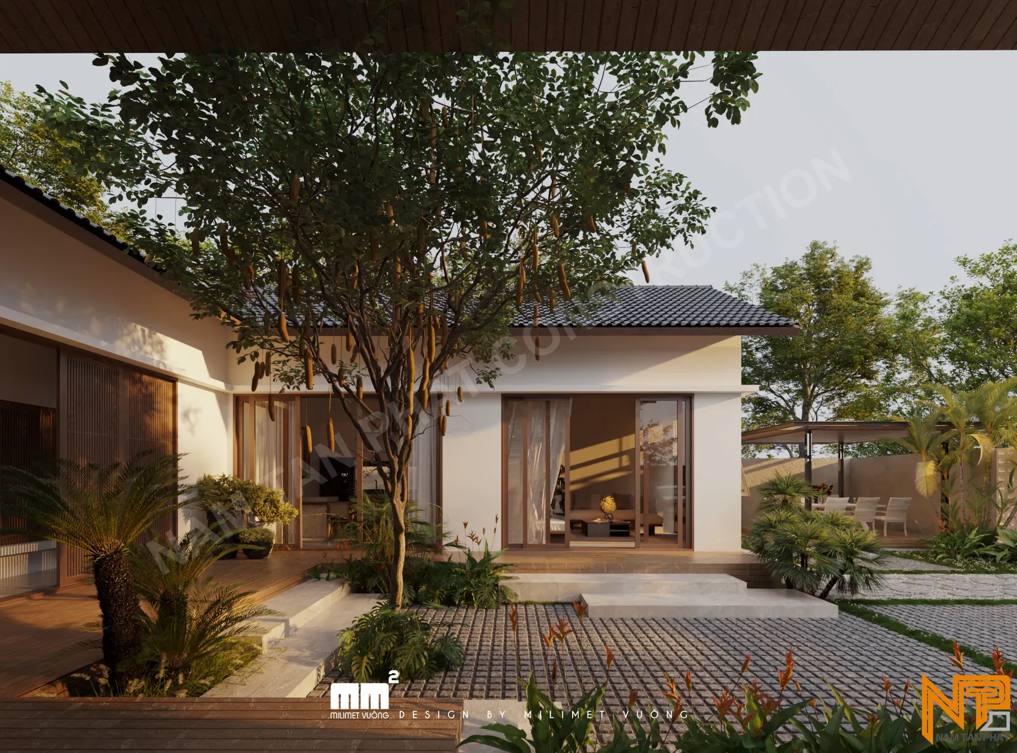 Hình ảnh công trình Không Gian Đẹp (mm2) 10*18m - Ngoại Thất 2