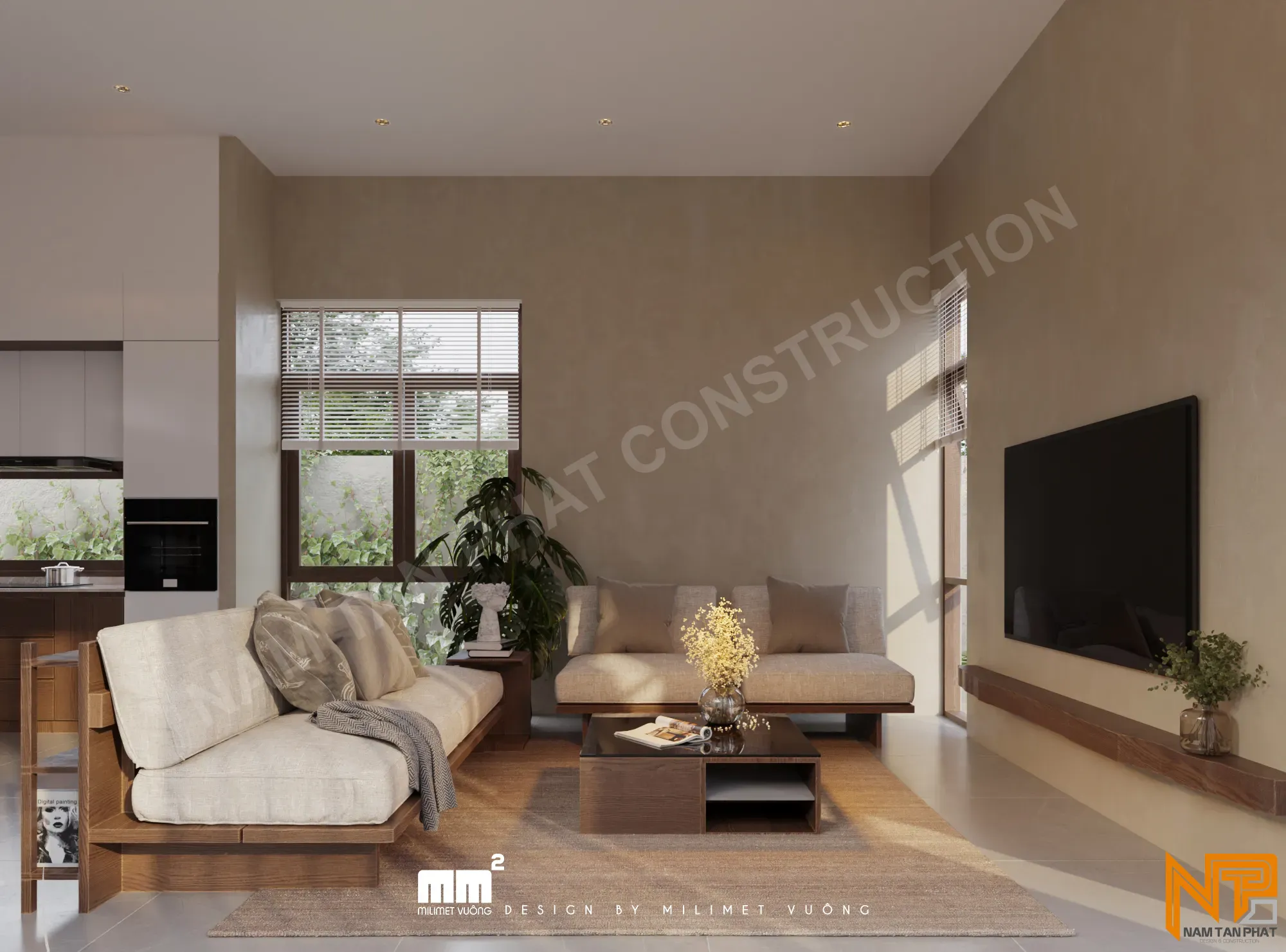 Hình ảnh công trình Không Gian Đẹp (mm2) 10*18m - Ngoại Thất 4