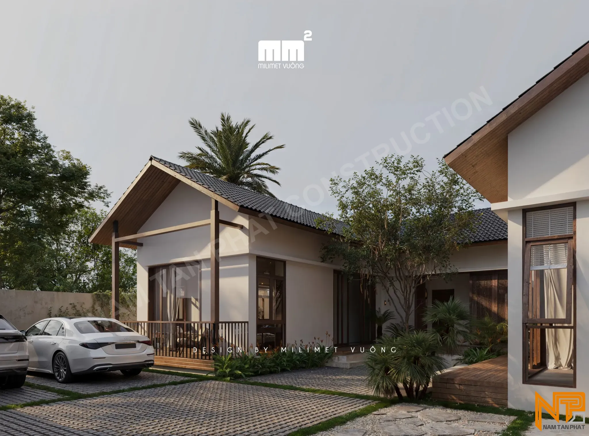 Hình ảnh công trình Không Gian Đẹp (mm2) 10*18m - Ngoại Thất 20