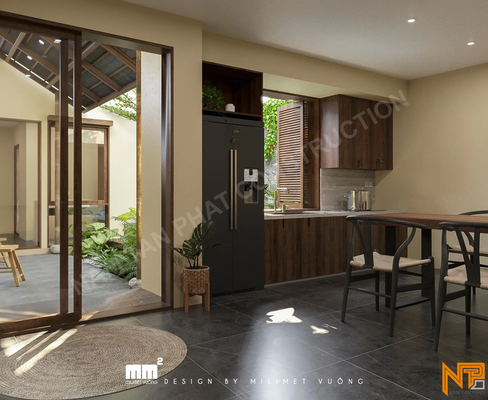 Hình ảnh công trình Không Gian Đẹp (mm2) 8*15m - Ngoại Thất 6