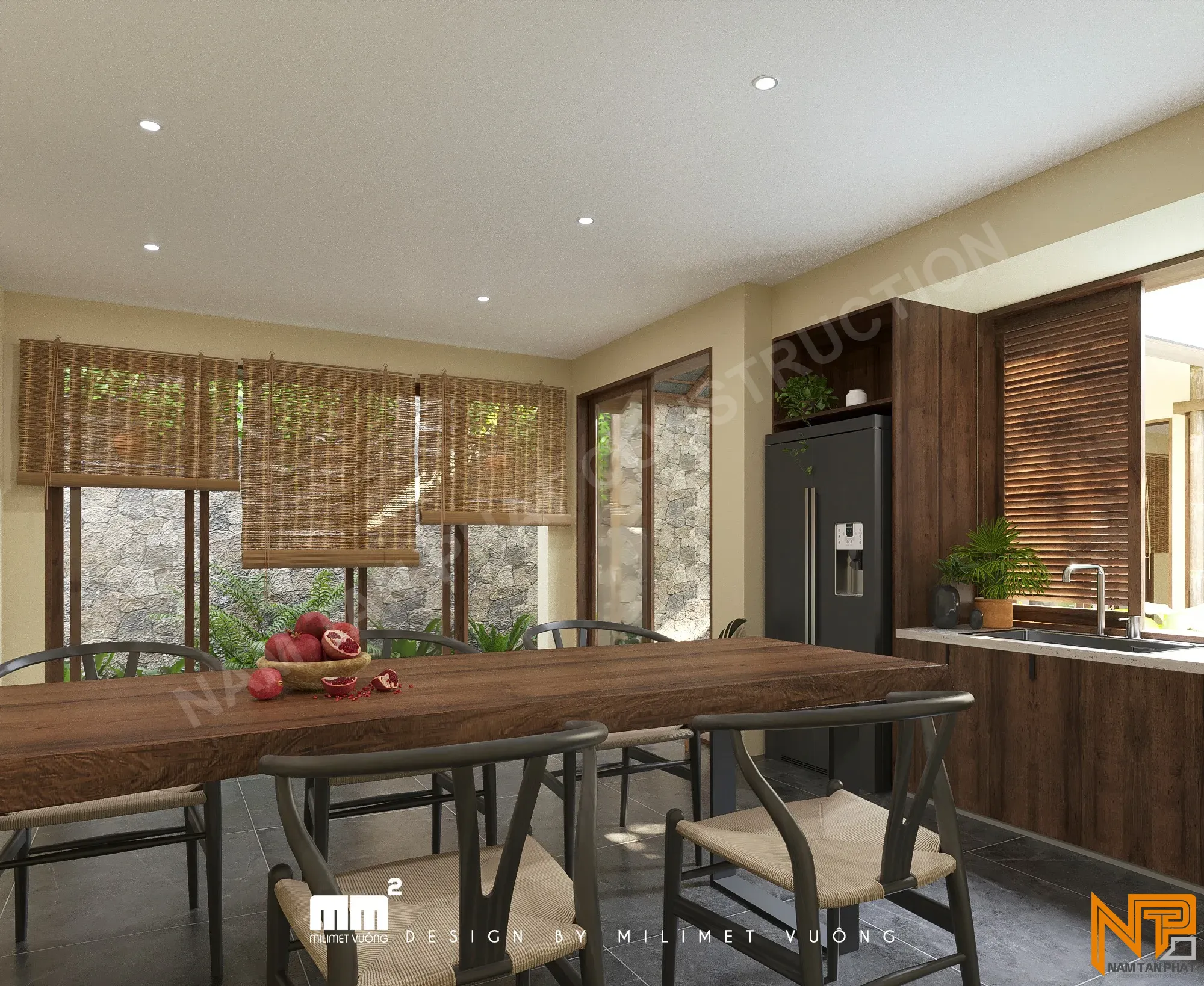 Hình ảnh công trình Không Gian Đẹp (mm2) 8*15m - Ngoại Thất 7