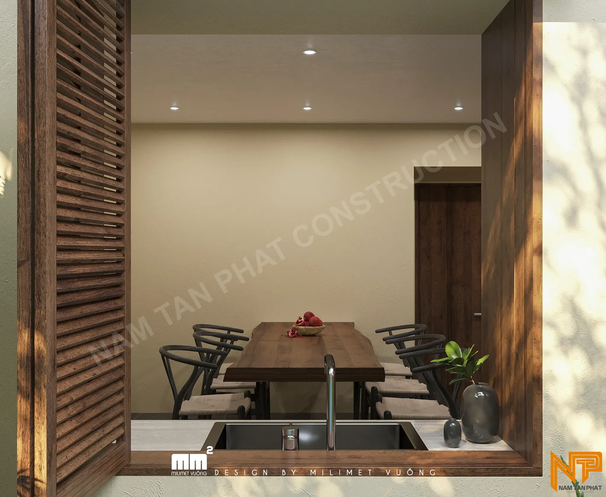 Hình ảnh công trình Không Gian Đẹp (mm2) 8*15m - Ngoại Thất 8