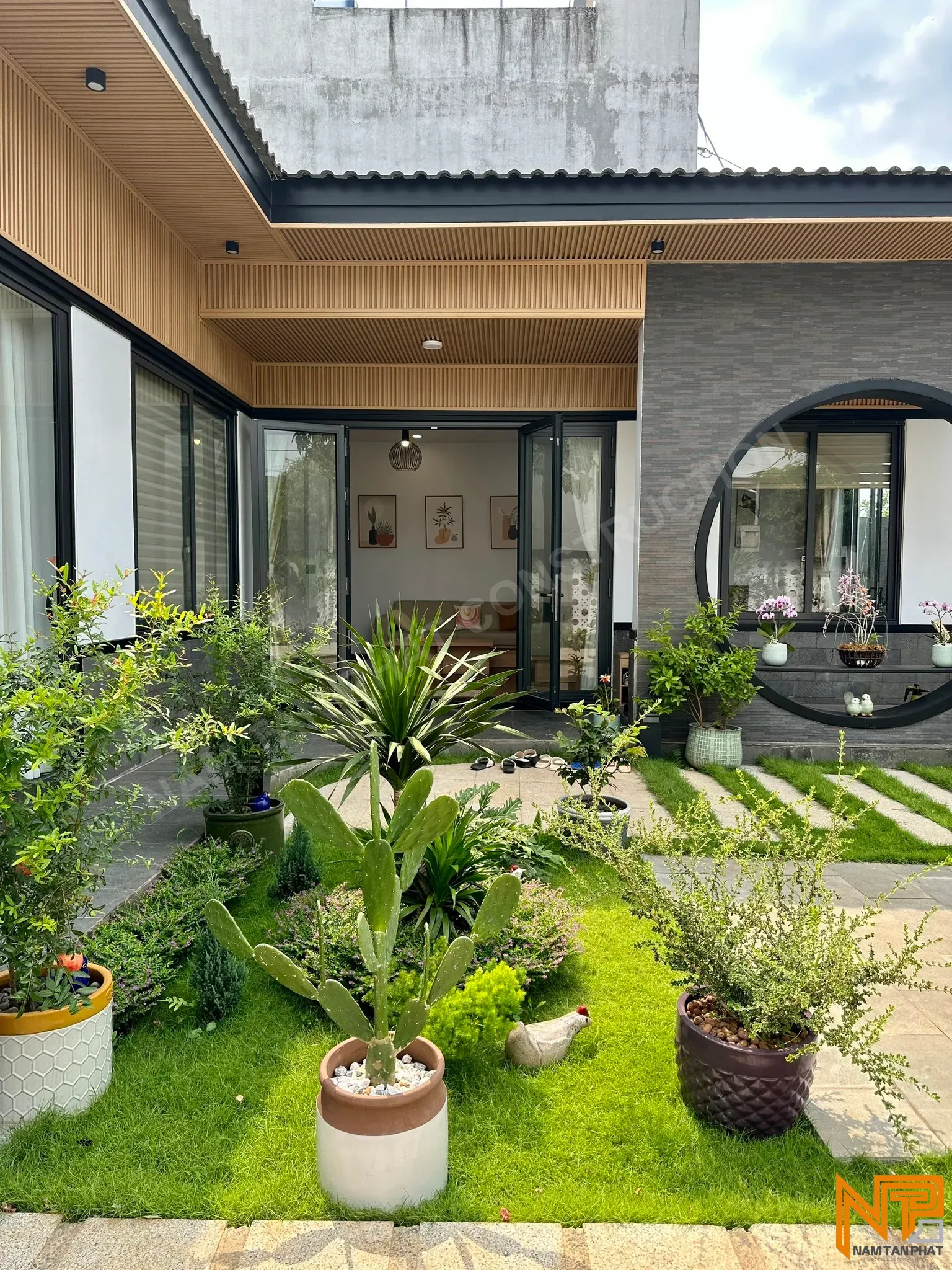 Hình ảnh công trình Nhà Anh Nguyên Sơn 14*18m - Ngoại Thất 3