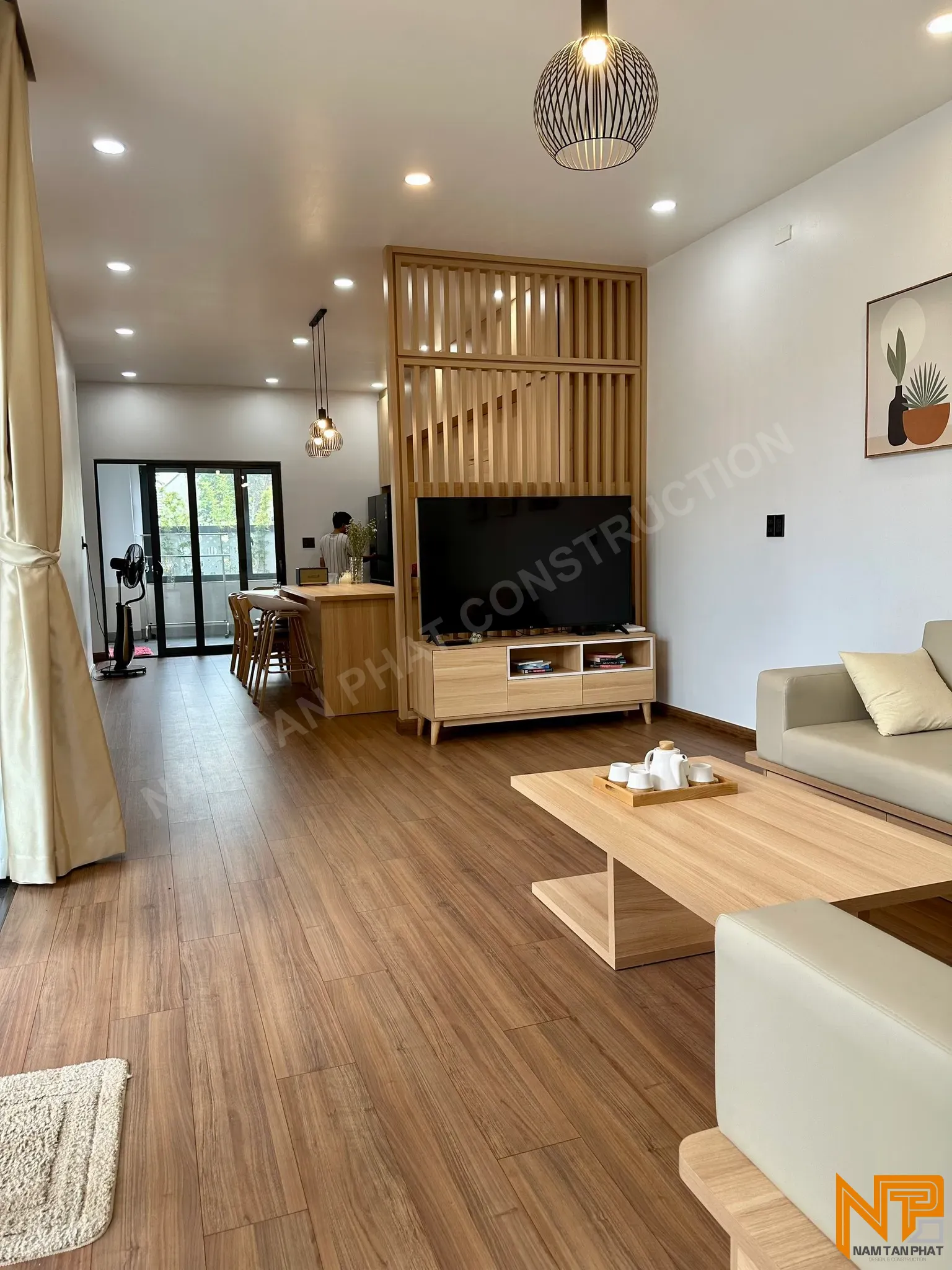 Hình ảnh công trình Nhà Anh Nguyên Sơn 14*18m - Ngoại Thất 4