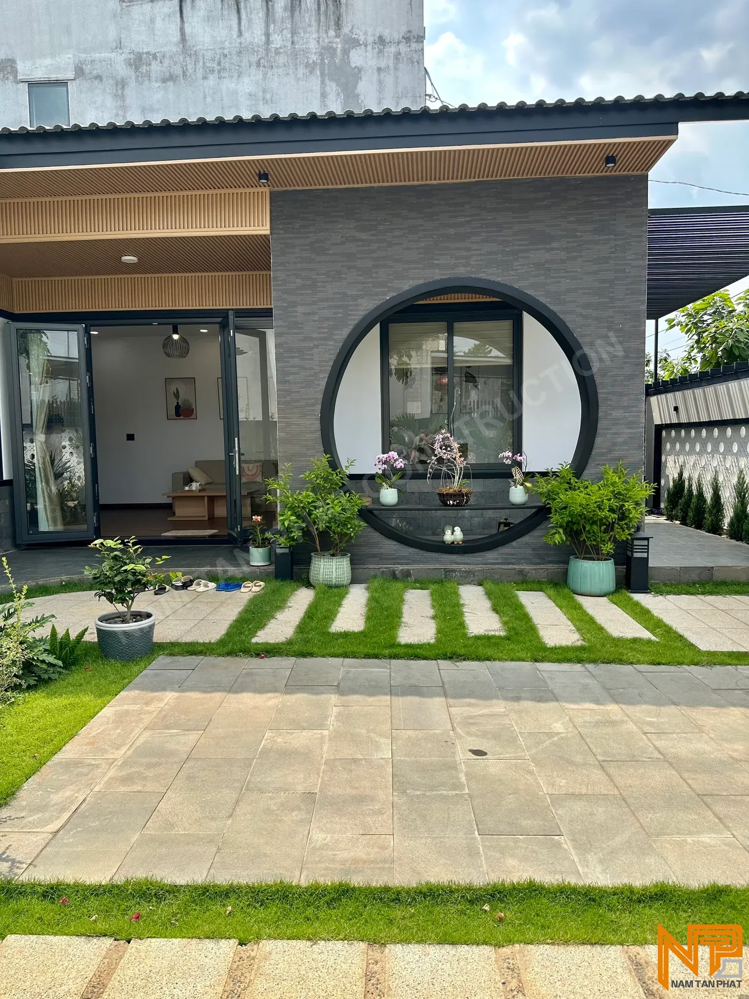 Hình ảnh công trình Nhà Anh Nguyên Sơn 14*18m - Ngoại Thất 6