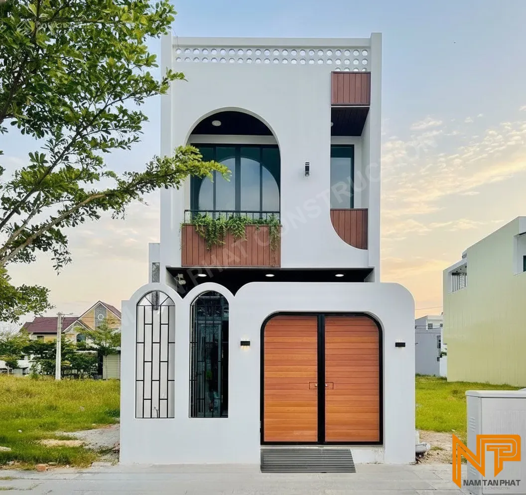 Hình ảnh công trình Nhà Chị Bích 5*15m - Ngoại Thất 1