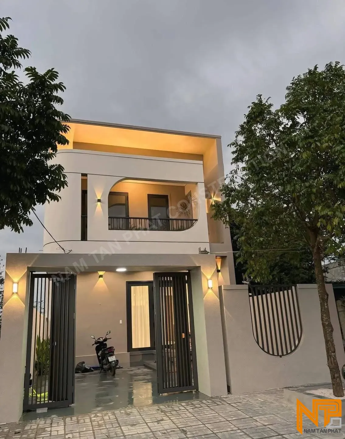 Hình ảnh công trình Nhà Chị Linh 7*23m - Ngoại Thất 1