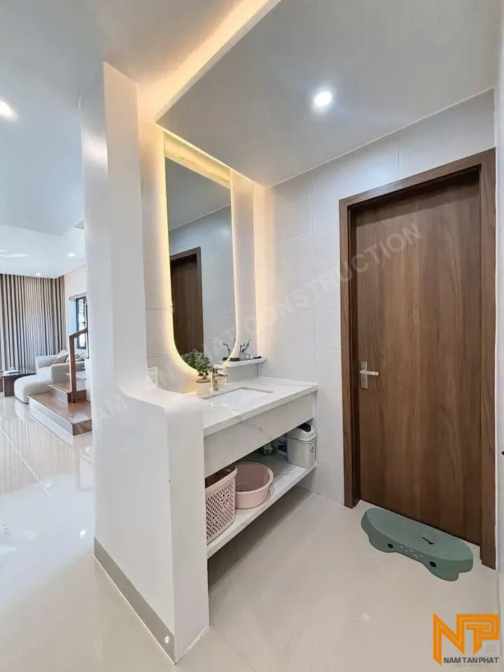 Hình ảnh công trình Nhà Chị Linh 7*23m - Ngoại Thất 7