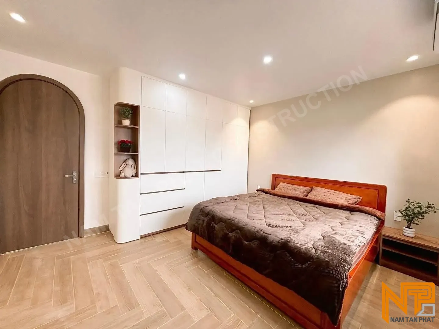 Hình ảnh công trình Nhà Chị Linh 7*23m - Ngoại Thất 9