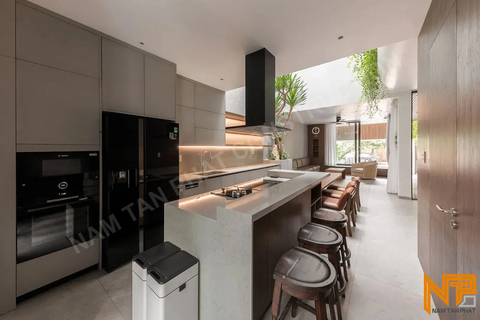 Hình ảnh công trình Nhà Thanh Thảo 8*20m - Ngoại Thất 7