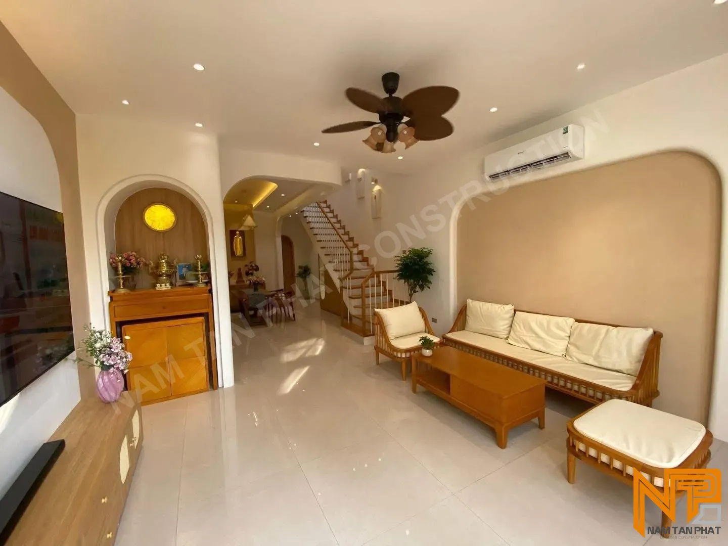 Hình ảnh công trình Phan Hoàng Gia 5*16m - Ngoại Thất 3