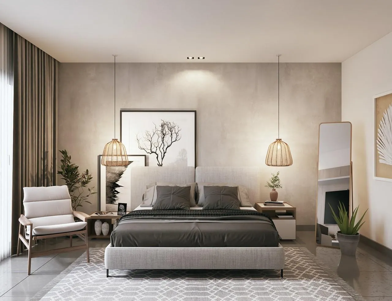 Hình ảnh công trình Phòng ngủ mẫu Scandinavian - Ngoại Thất 24