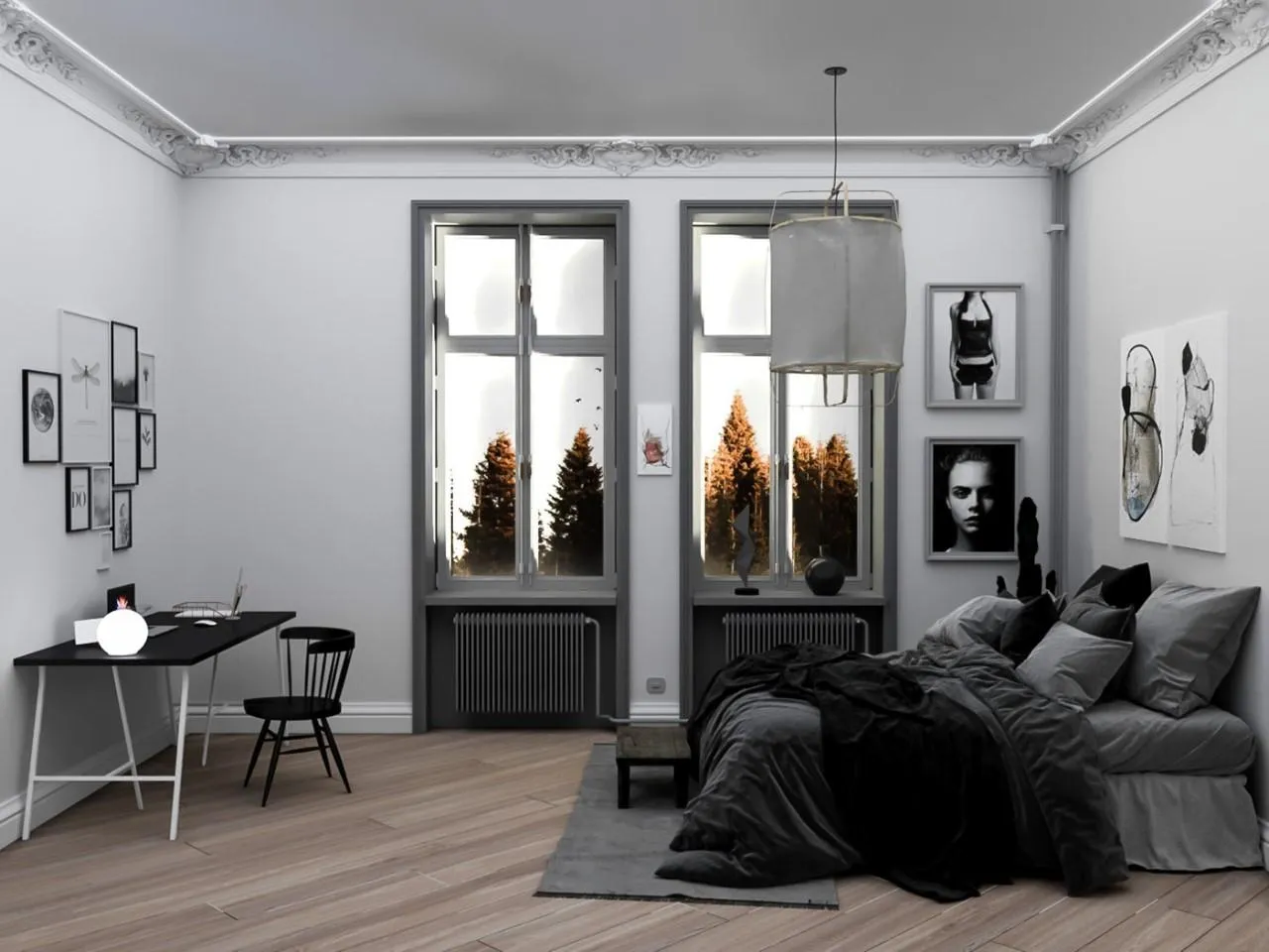 Hình ảnh công trình Phòng ngủ mẫu Scandinavian - Ngoại Thất 32
