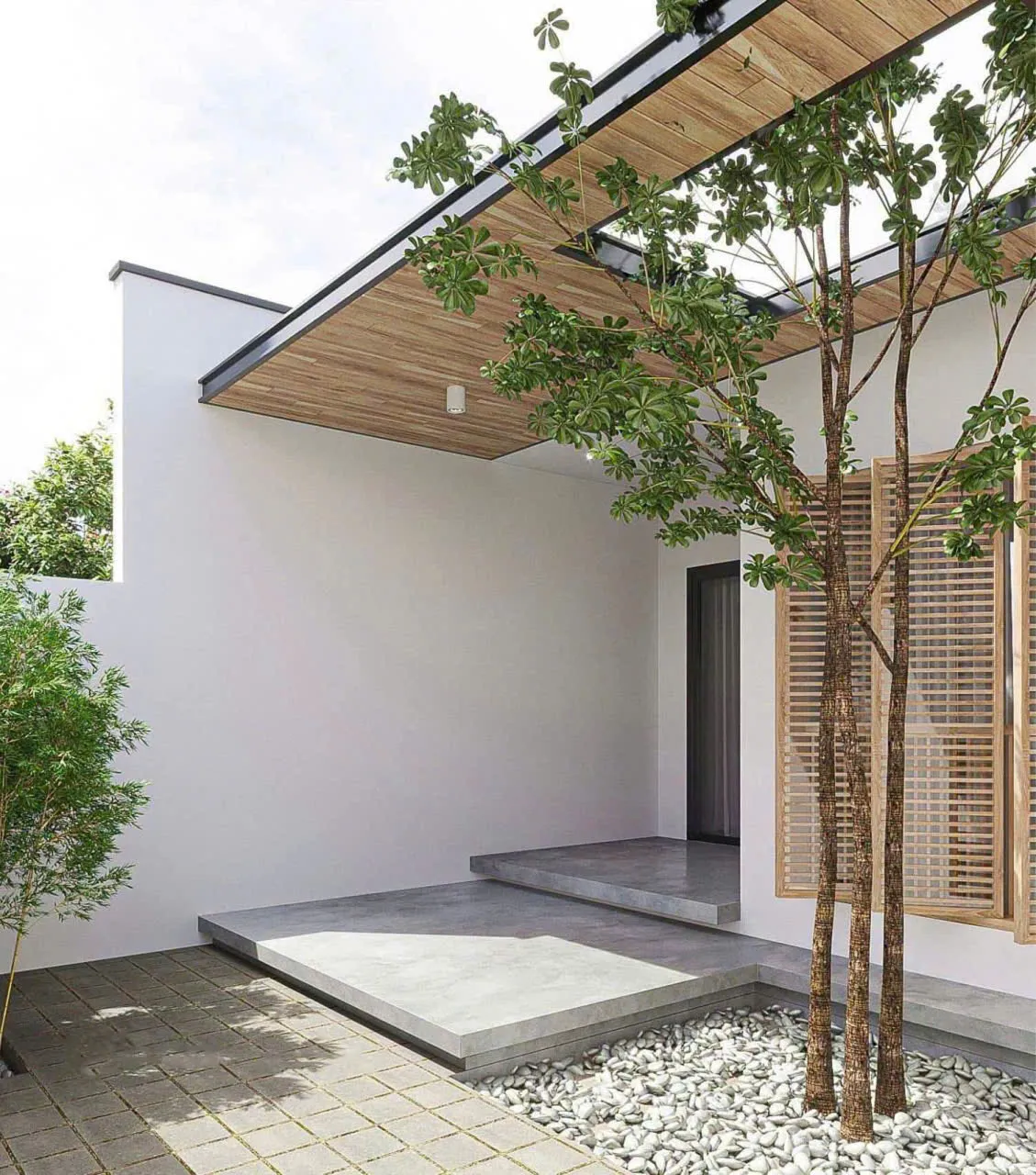 Hình ảnh công trình Quang House 5m*25m - Ngoại Thất 6