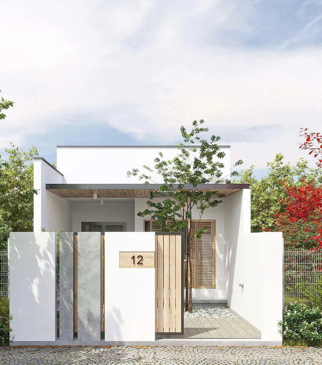 Hình ảnh công trình Quang House 5m*25m - Ngoại Thất 8