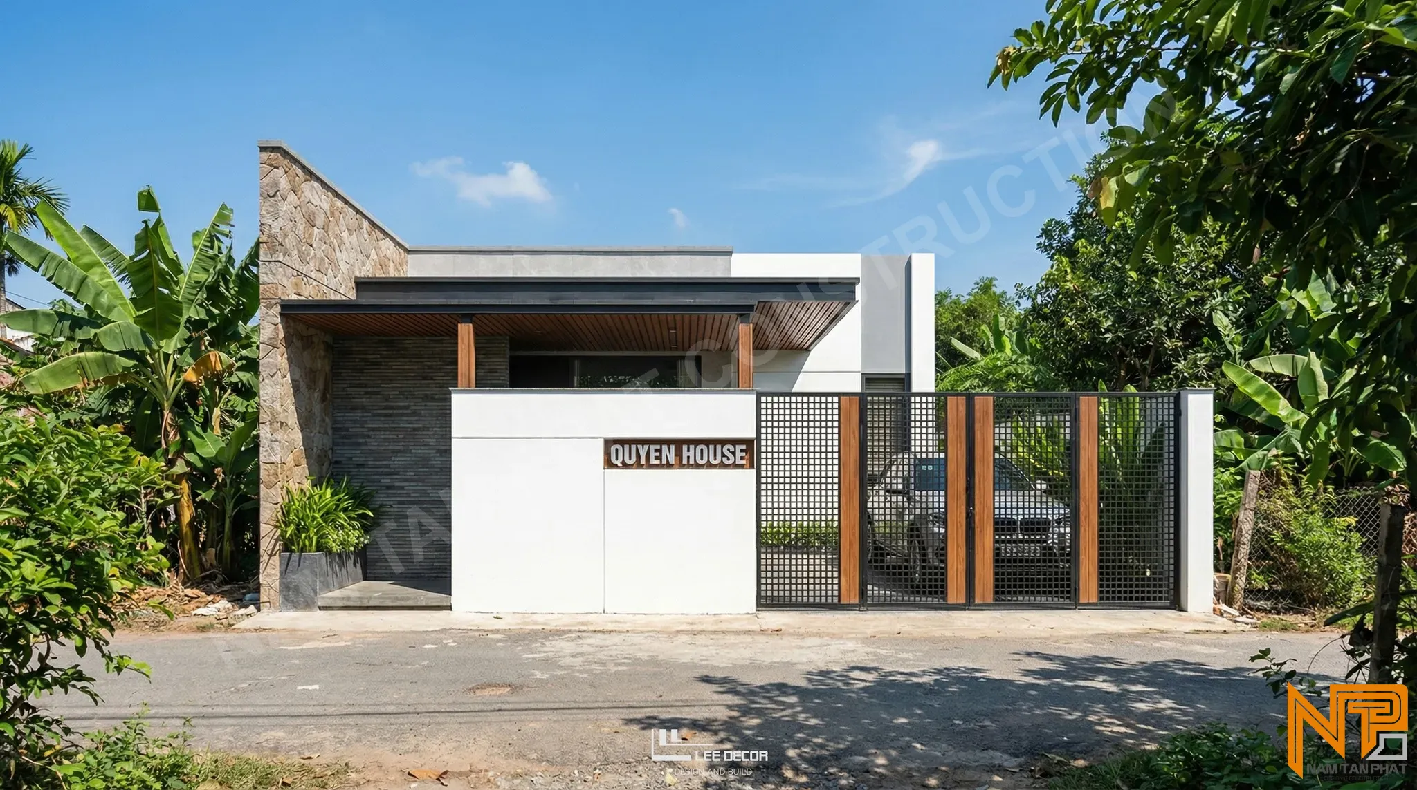 Hình ảnh công trình Quyên House 8*15m - Ngoại Thất 1