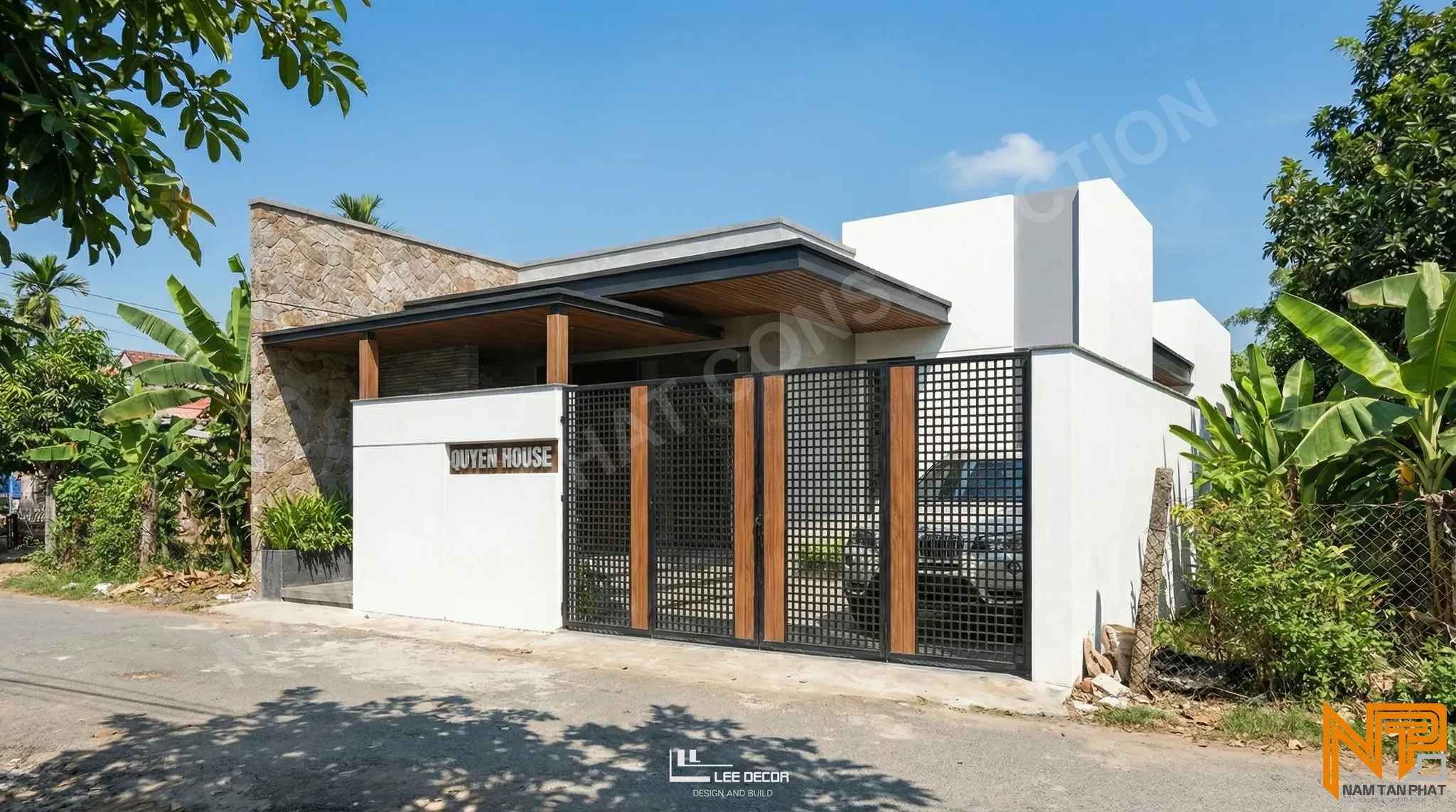 Hình ảnh công trình Quyên House 8*15m - Ngoại Thất 2