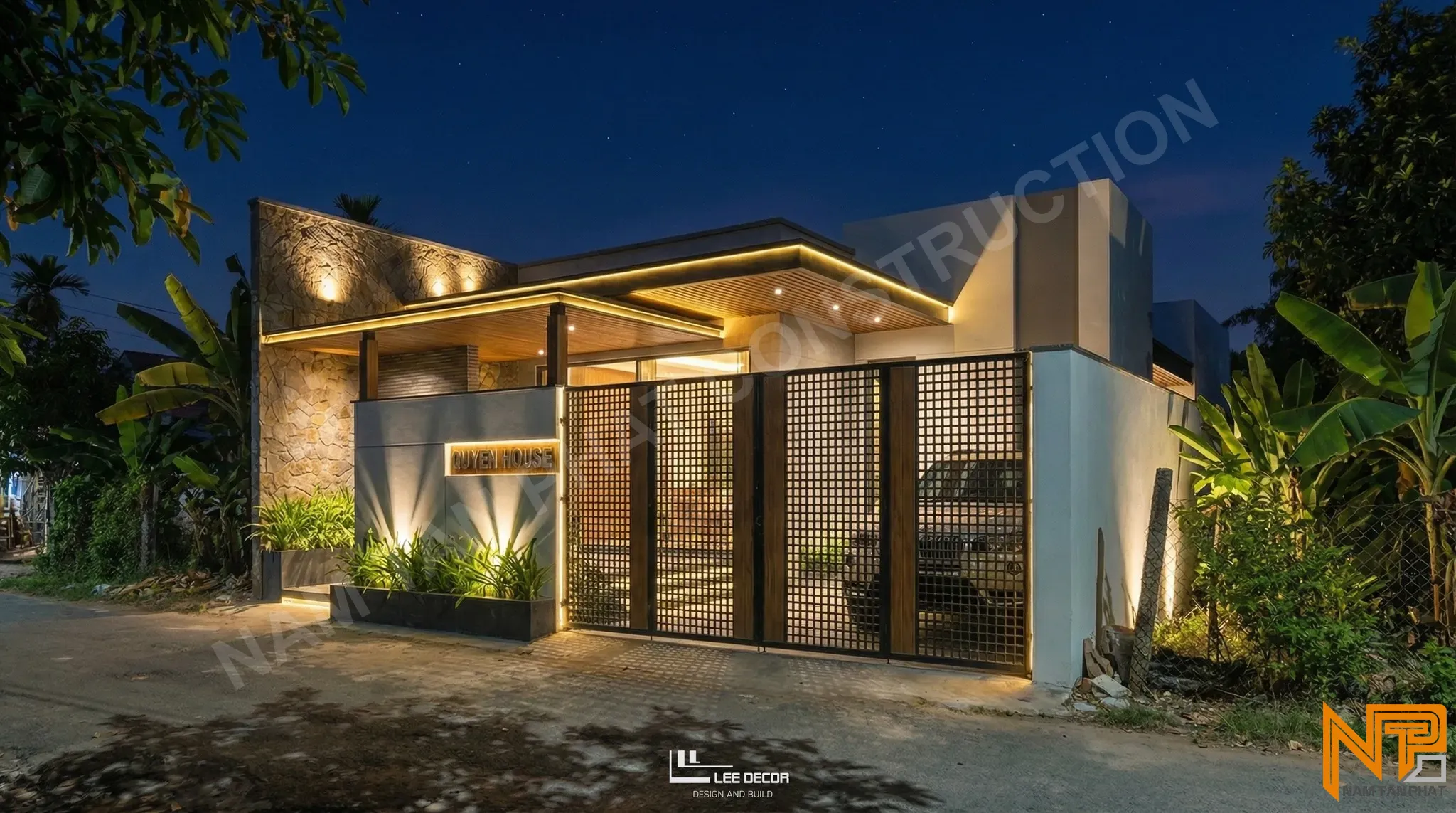 Hình ảnh công trình Quyên House 8*15m - Ngoại Thất 8