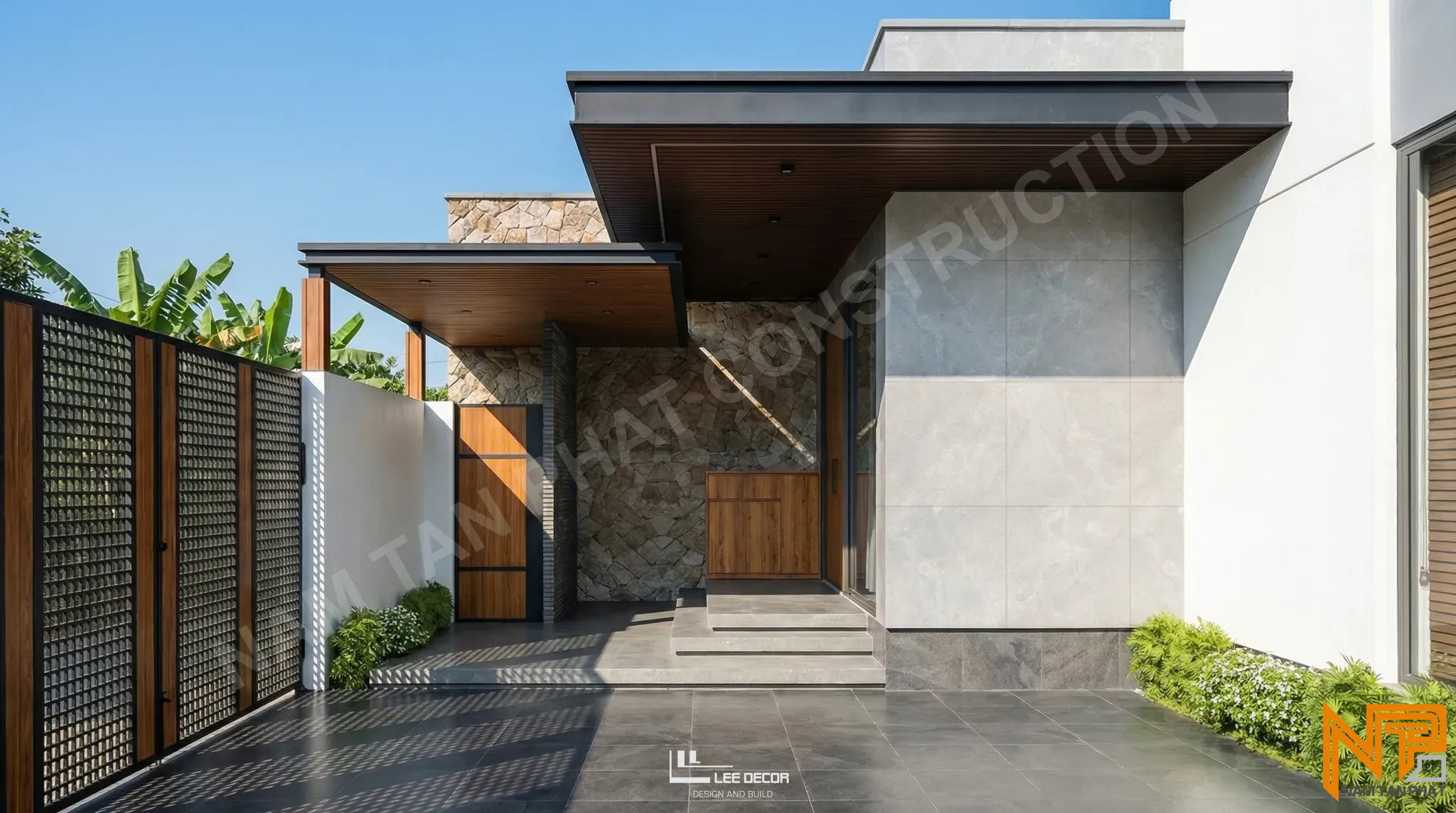 Hình ảnh công trình Quyên House 8*15m - Ngoại Thất 11